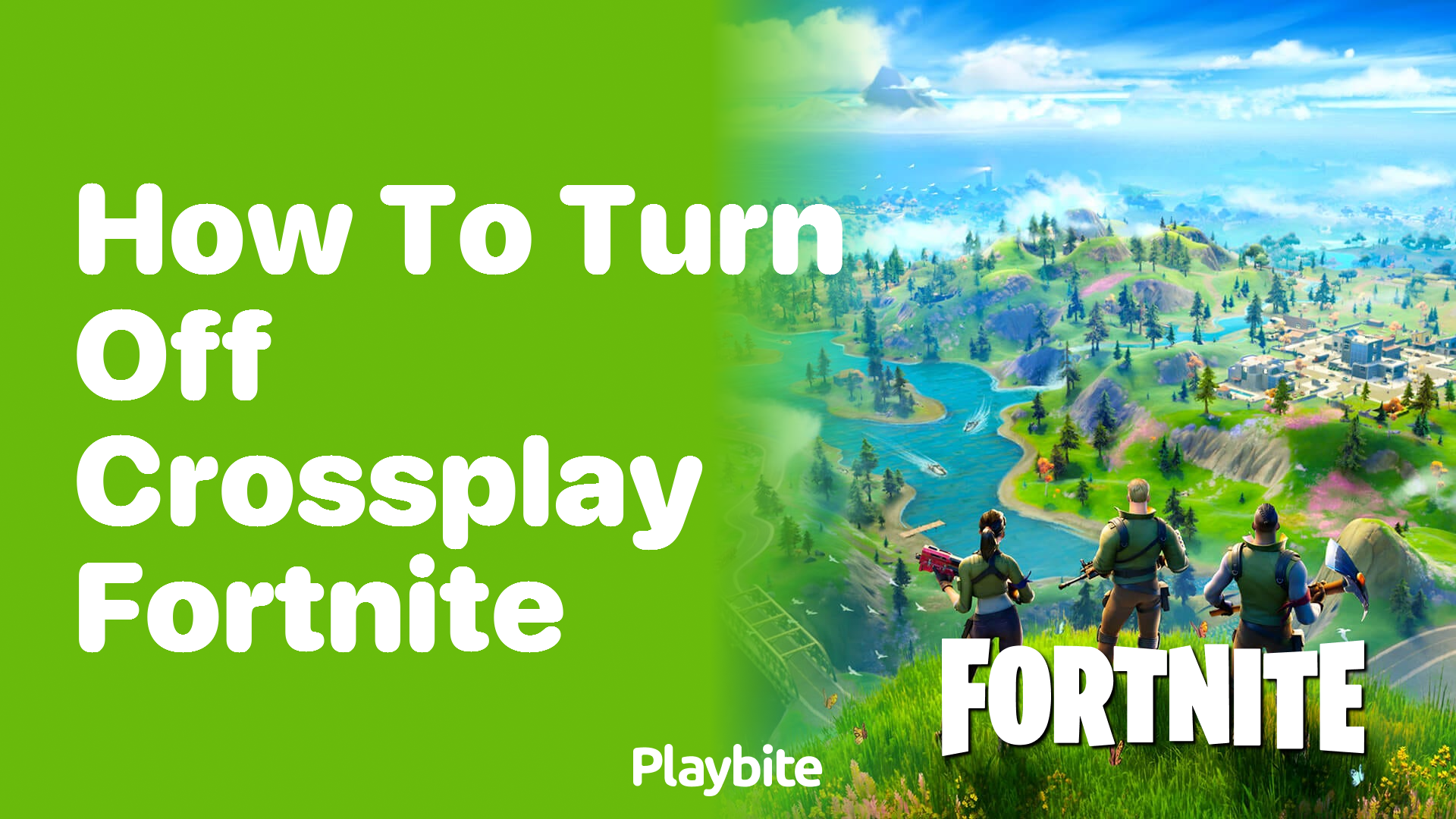 How to Turn Off Crossplay in Fortnite