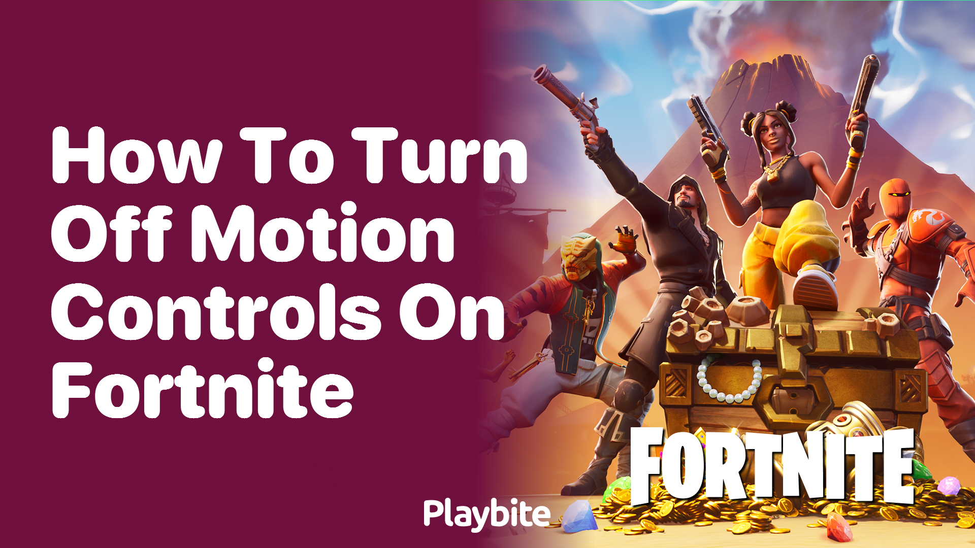 How to Turn Off Motion Controls on Fortnite