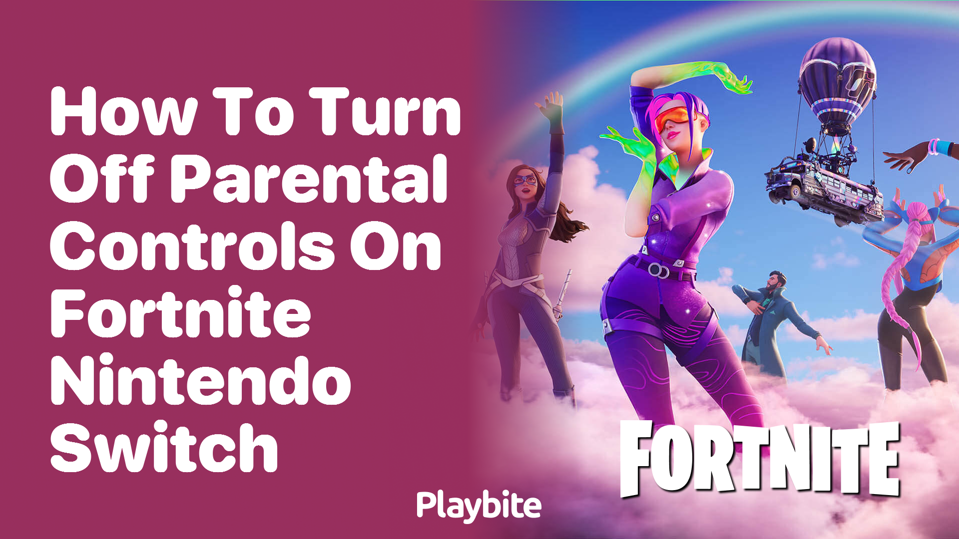 How to Turn Off Parental Controls on Fortnite Nintendo Switch