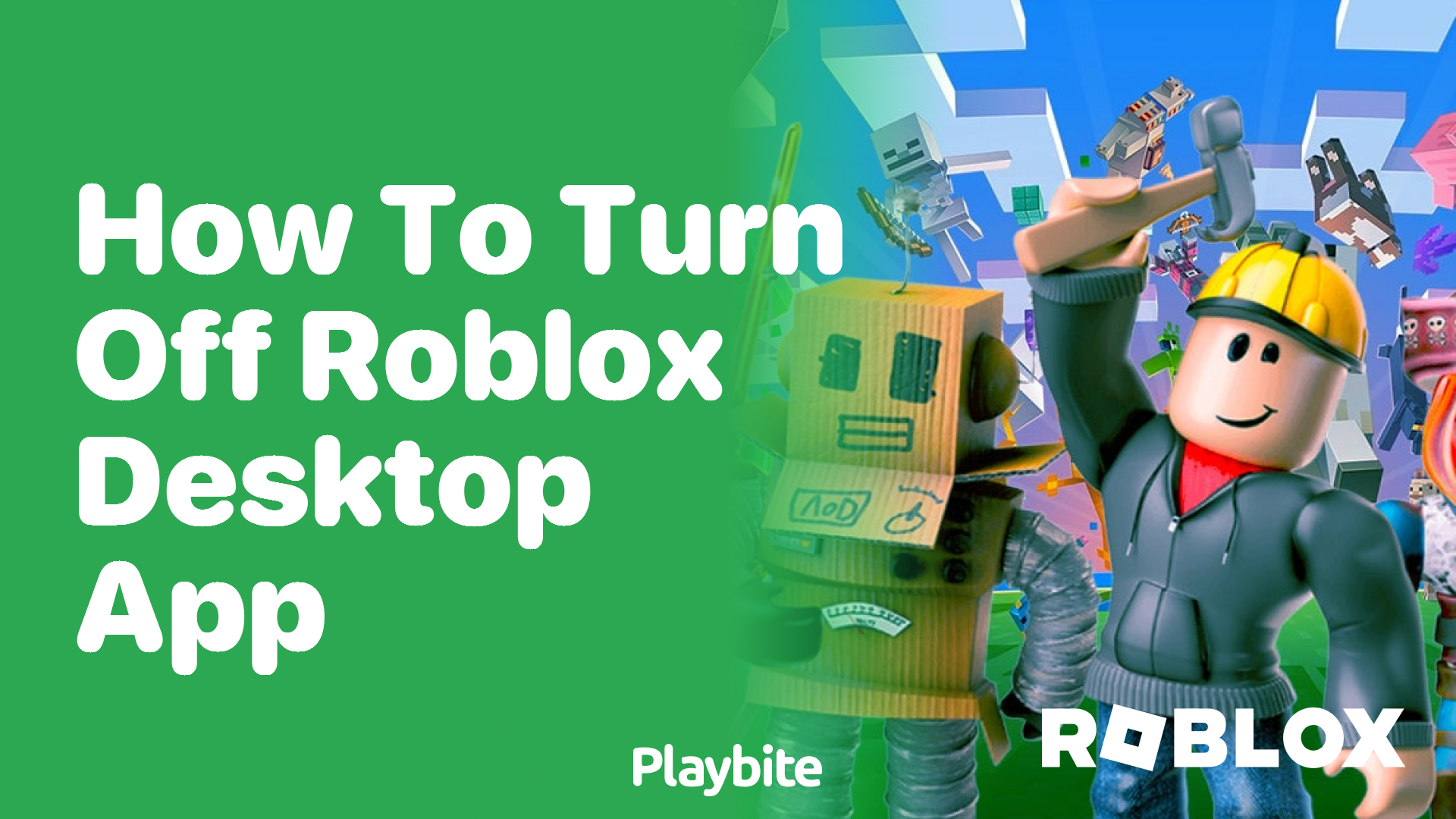How to Turn Off Roblox Desktop App
