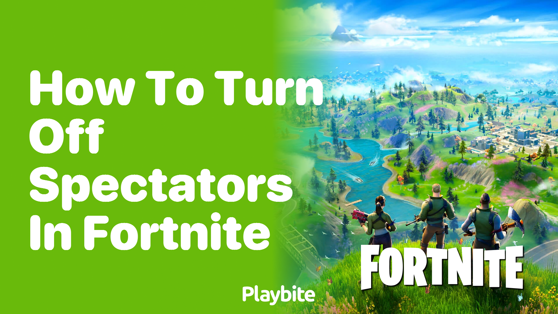 How to Turn Off Spectators in Fortnite