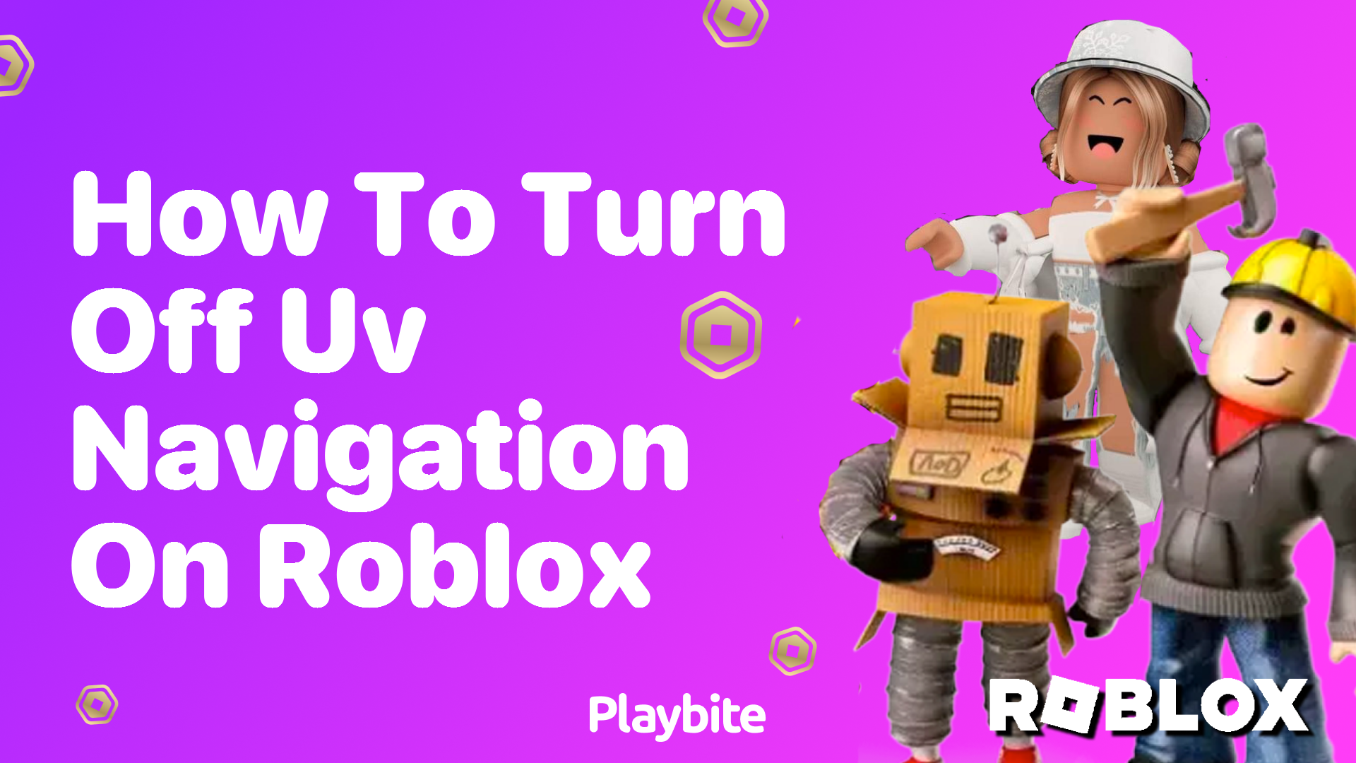 How to Turn Off UV Navigation on Roblox