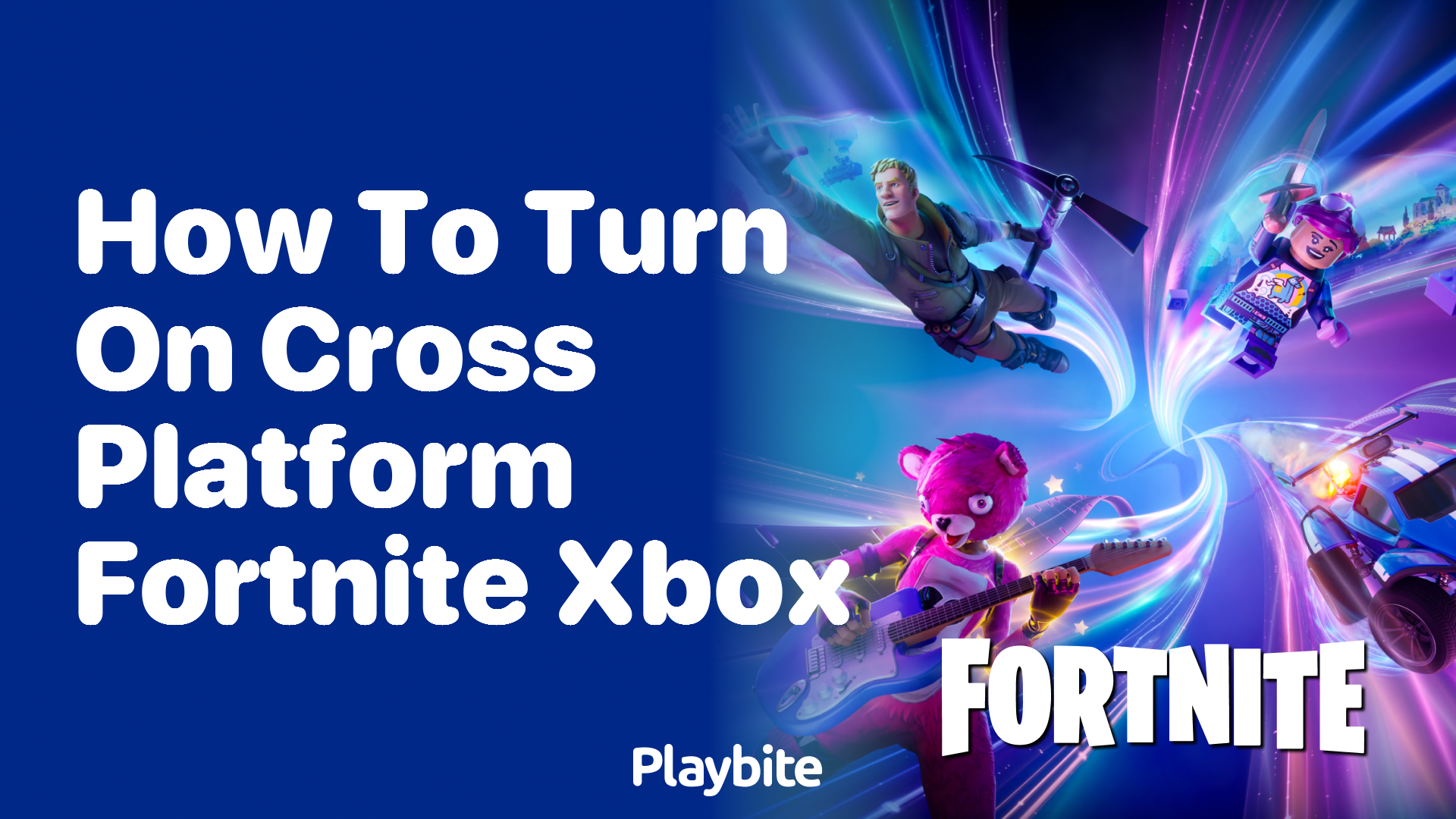 How to Turn On Cross-Platform Fortnite on Xbox
