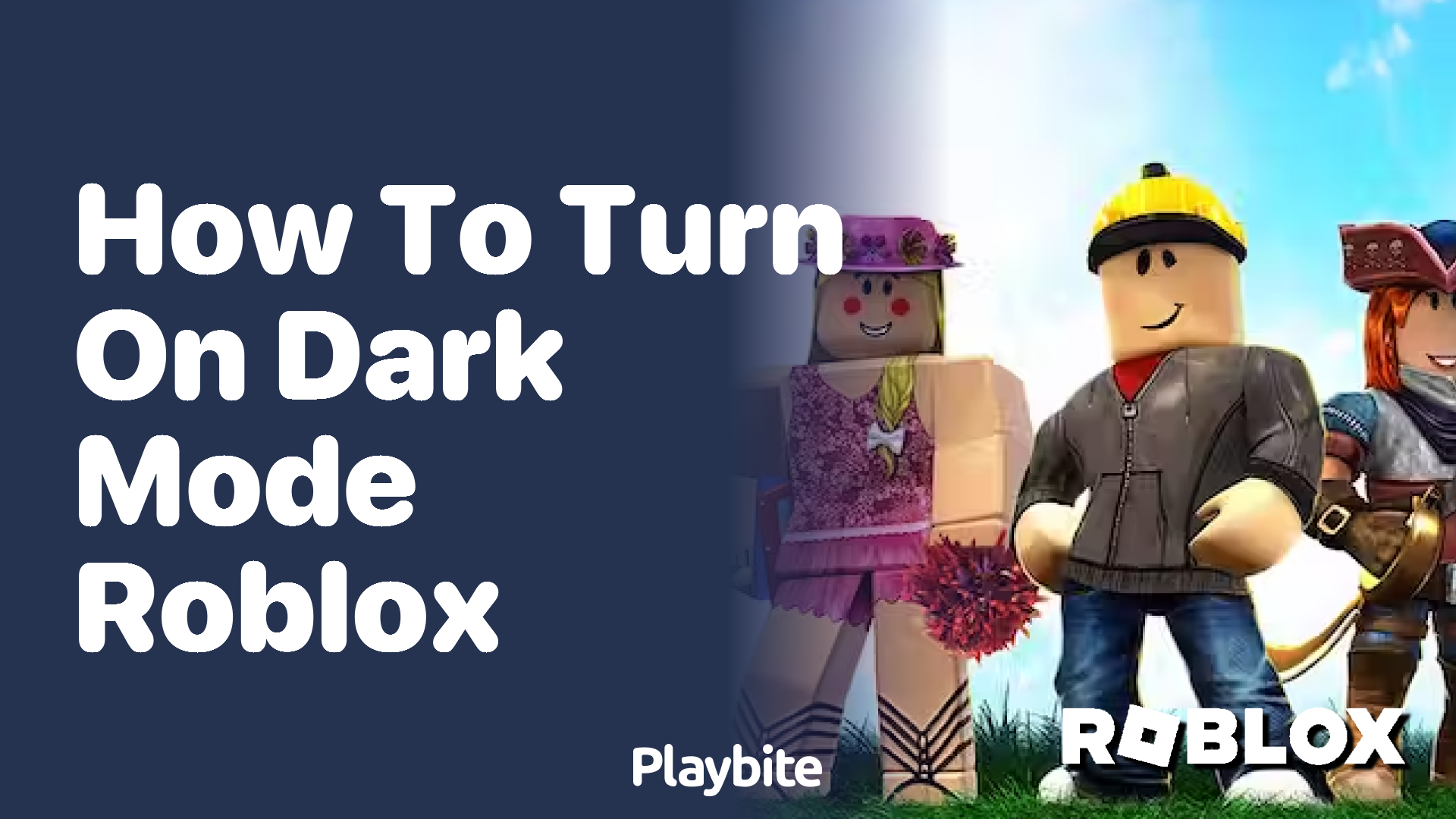 How to Turn On Dark Mode in Roblox