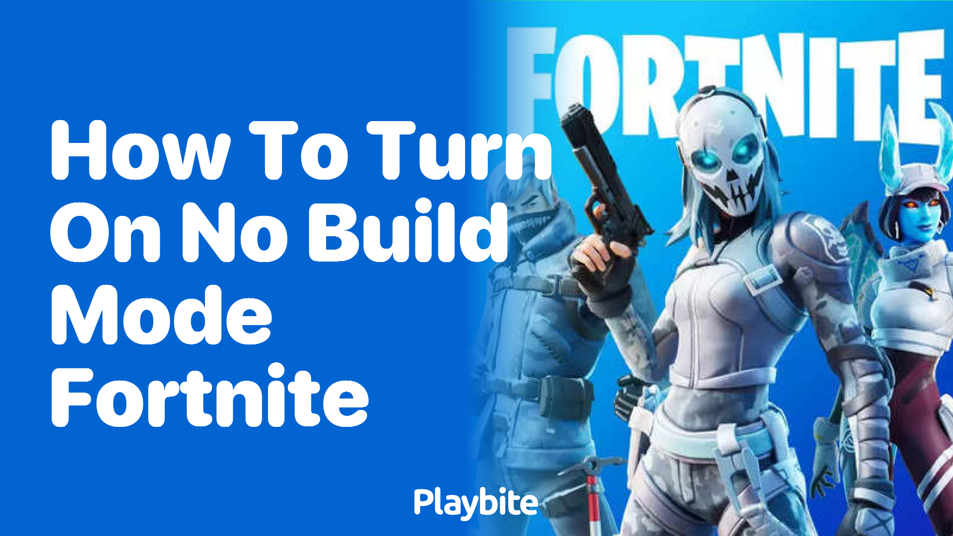 How to Turn On No Build Mode in Fortnite