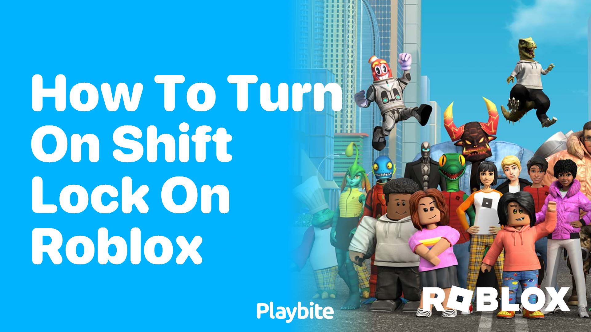How to Turn On Shift Lock on Roblox