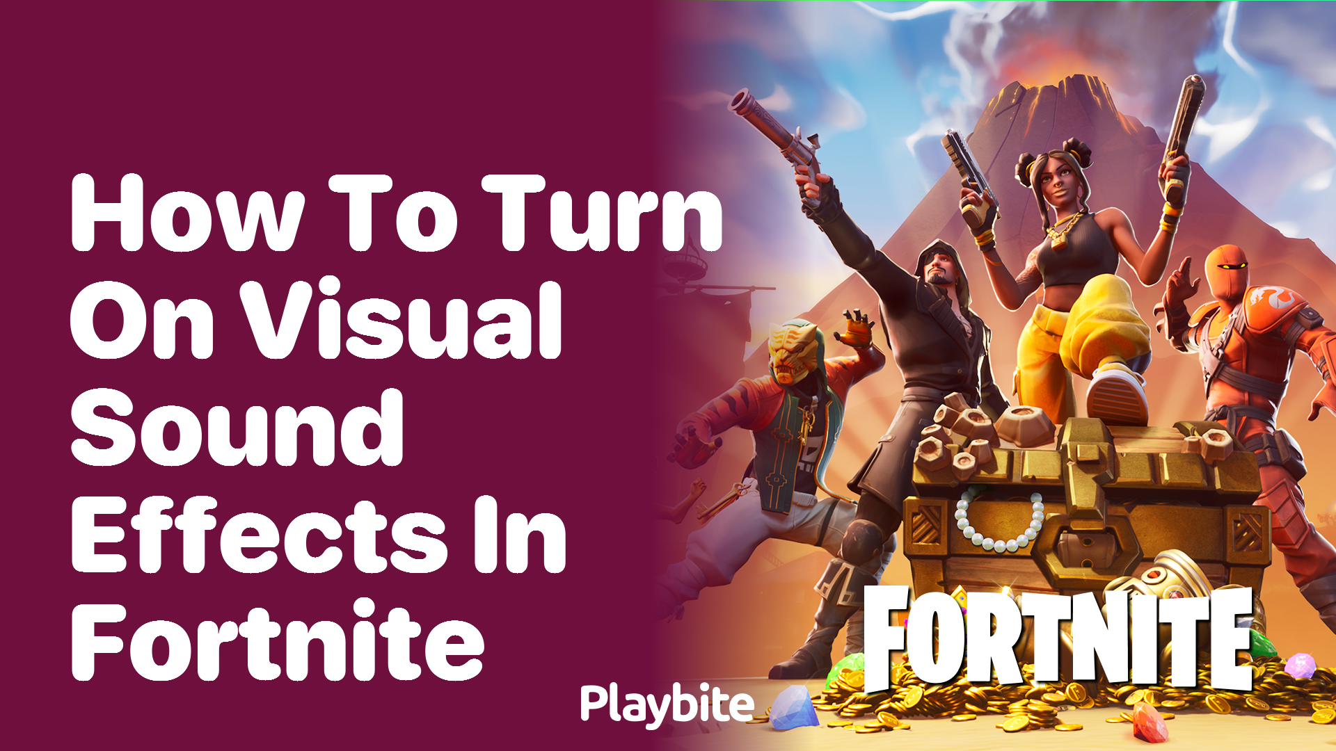 How to Turn on Visual Sound Effects in Fortnite