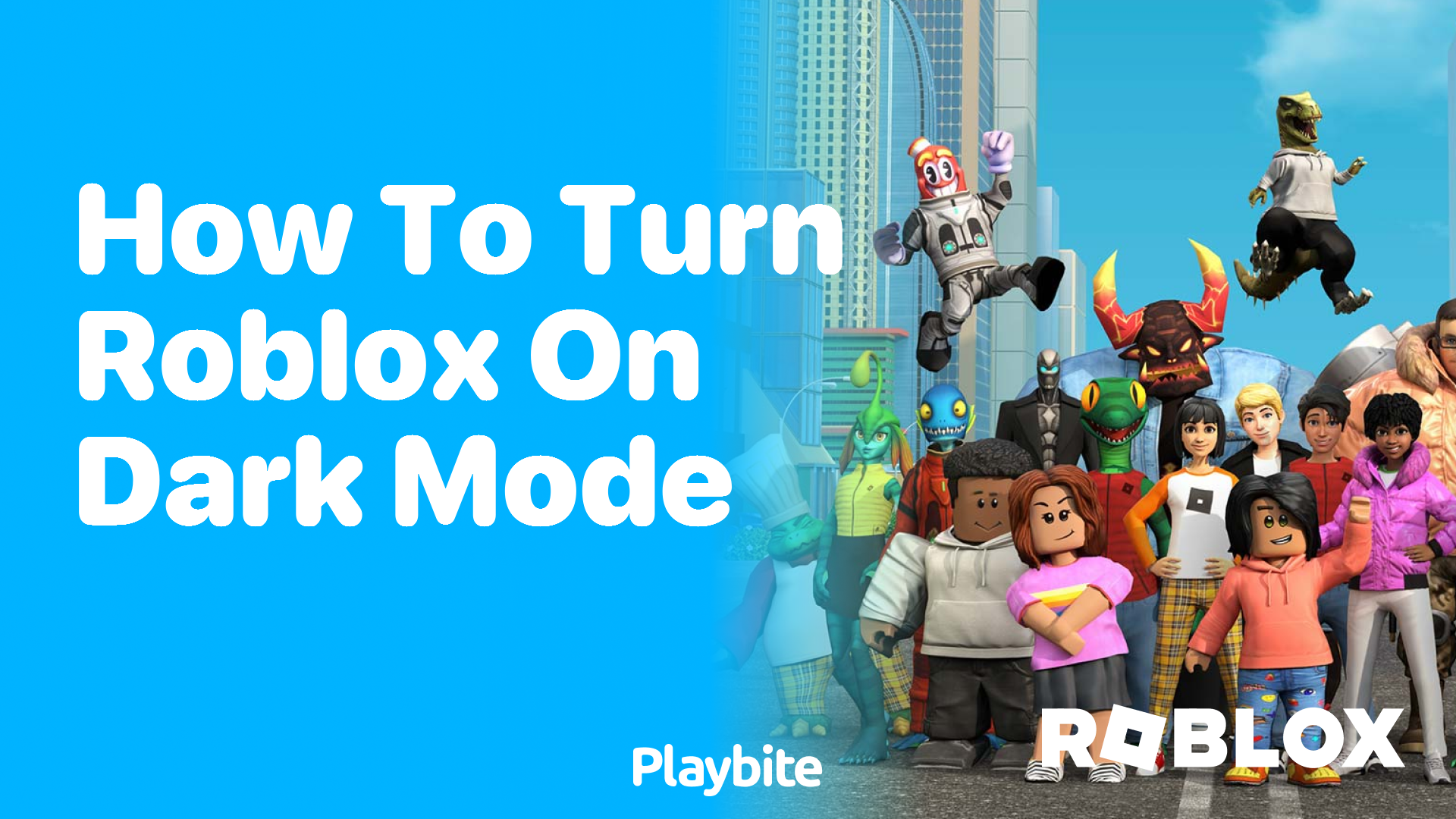 How to Turn Roblox on Dark Mode