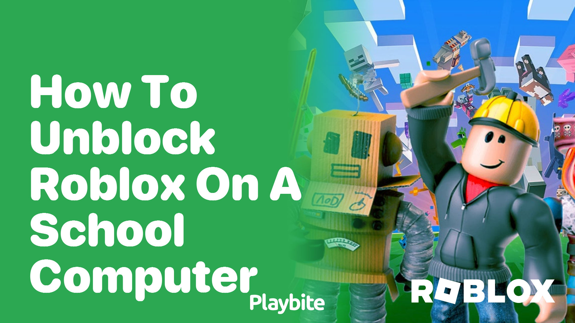 How to Unblock Roblox on a School Computer