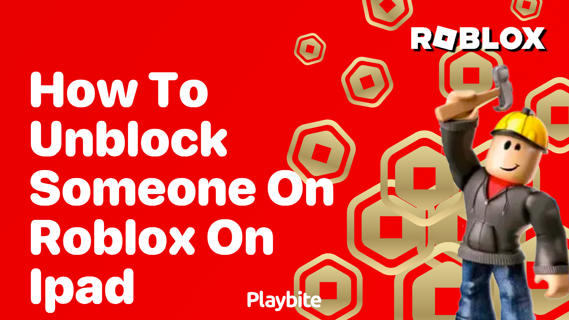 How to Unblock Someone on Roblox on an iPad