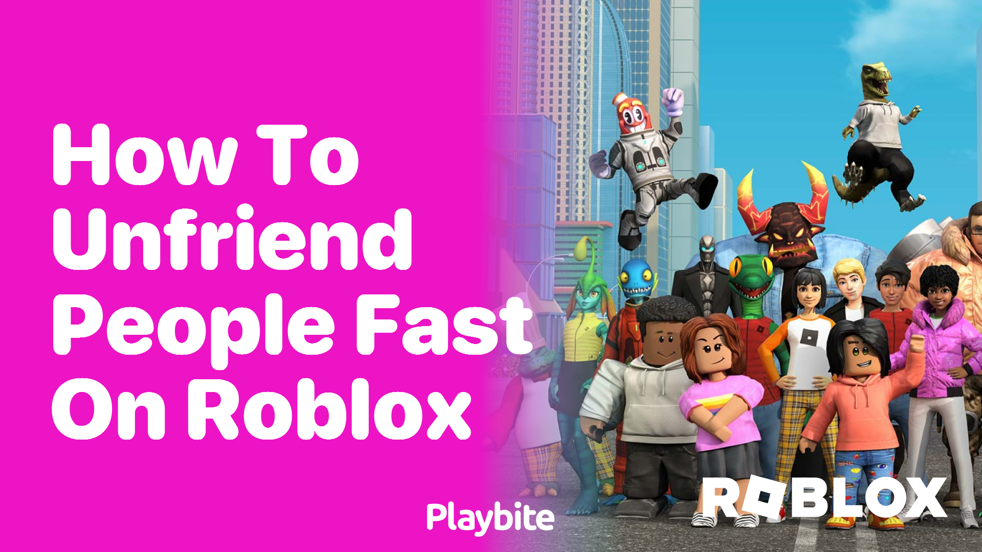 How to Unfriend People Fast on Roblox