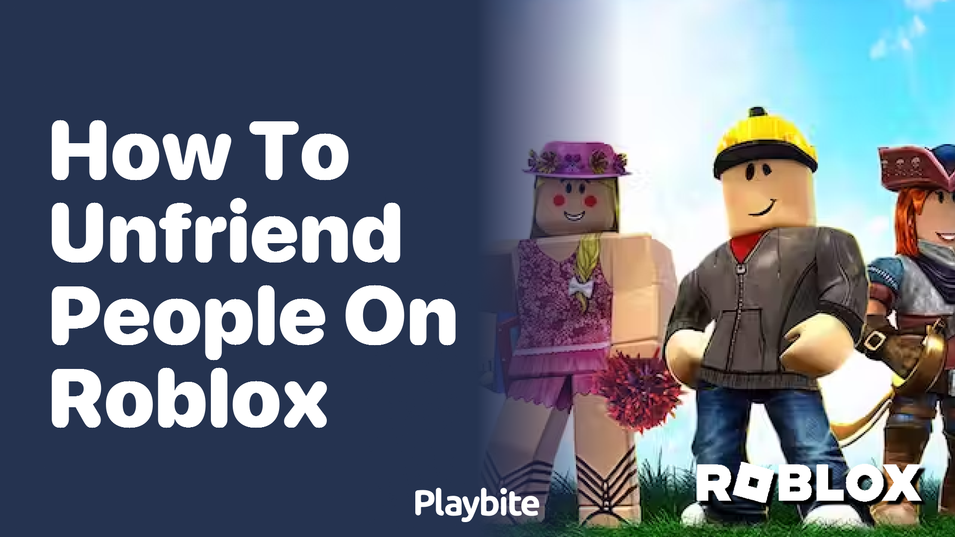 How to Unfriend People on Roblox