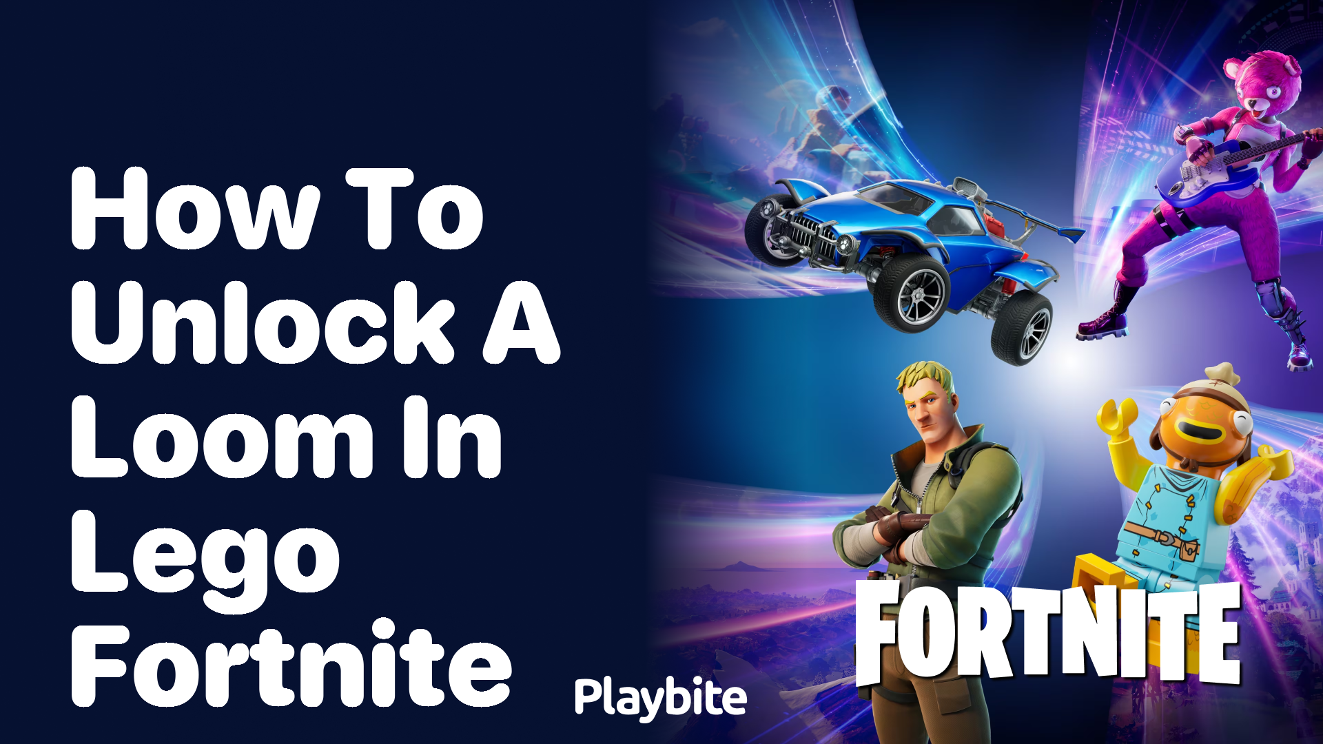 How to Unlock a Loom in Lego Fortnite