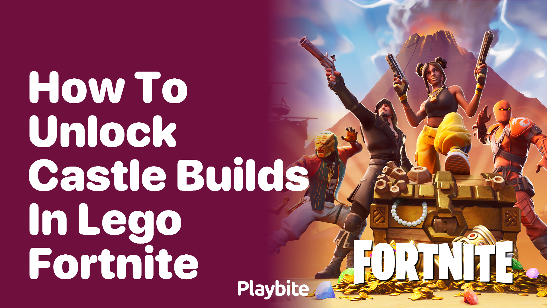 How to Unlock Castle Builds in LEGO Fortnite