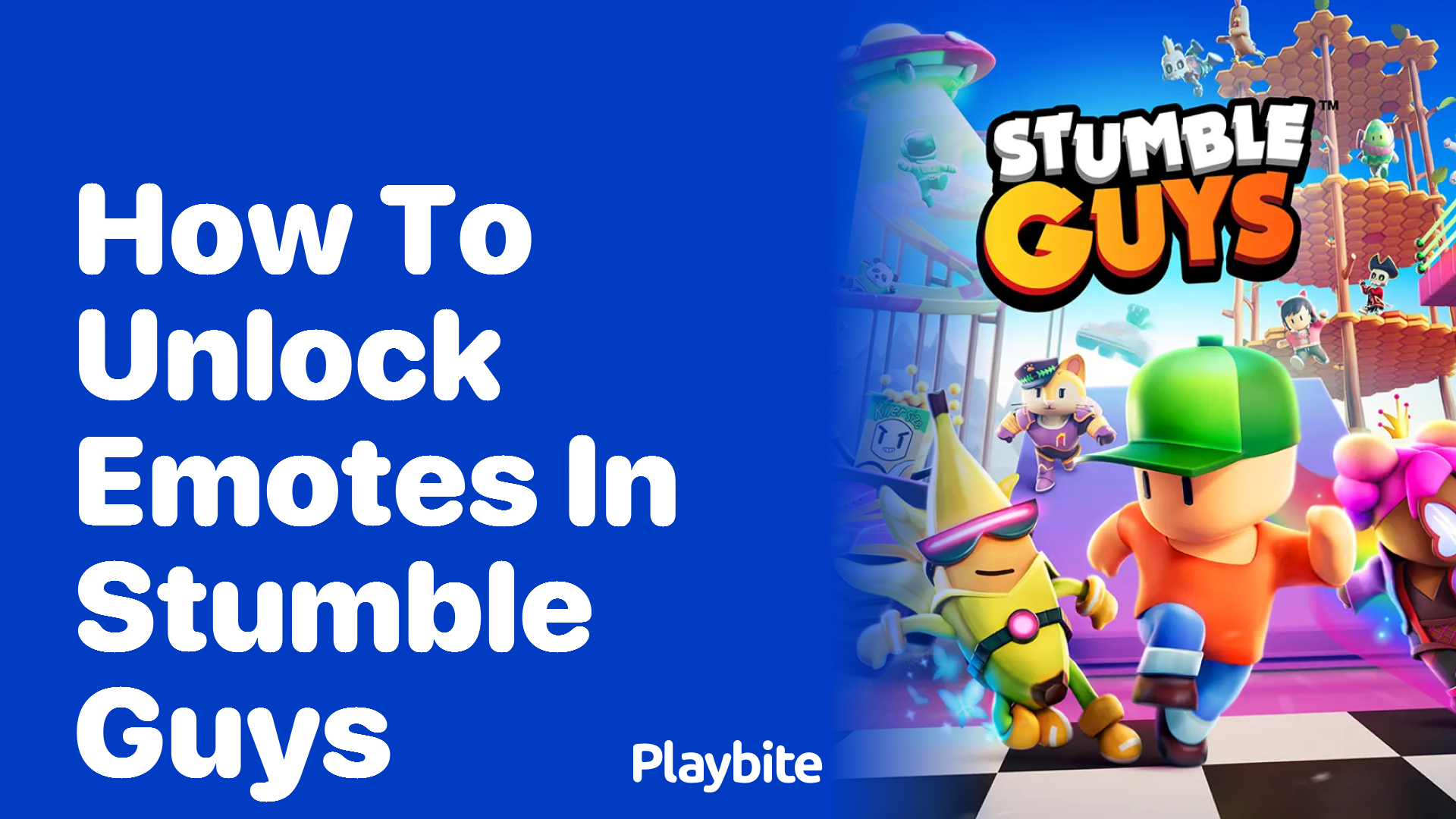 How to Unlock Emotes in Stumble Guys