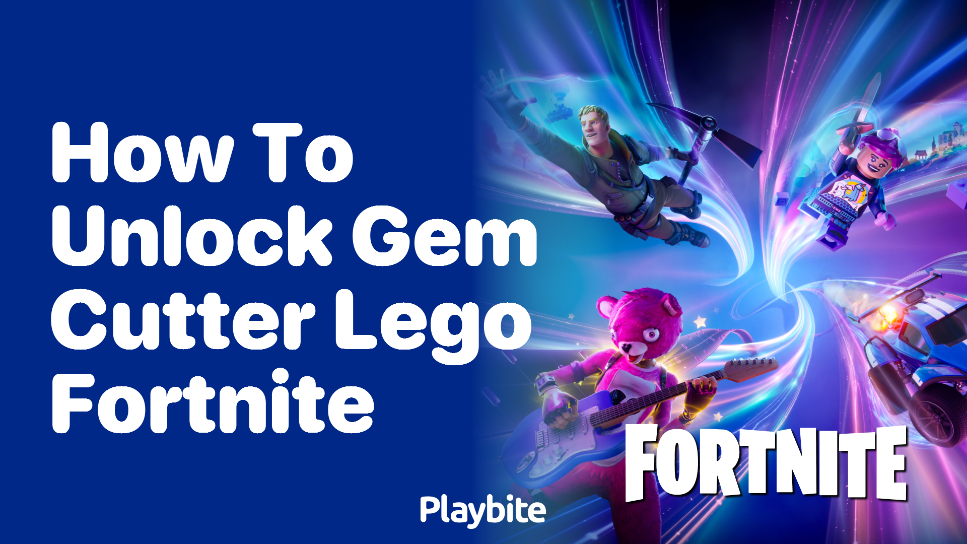 How to Unlock the Gem Cutter in LEGO Fortnite?