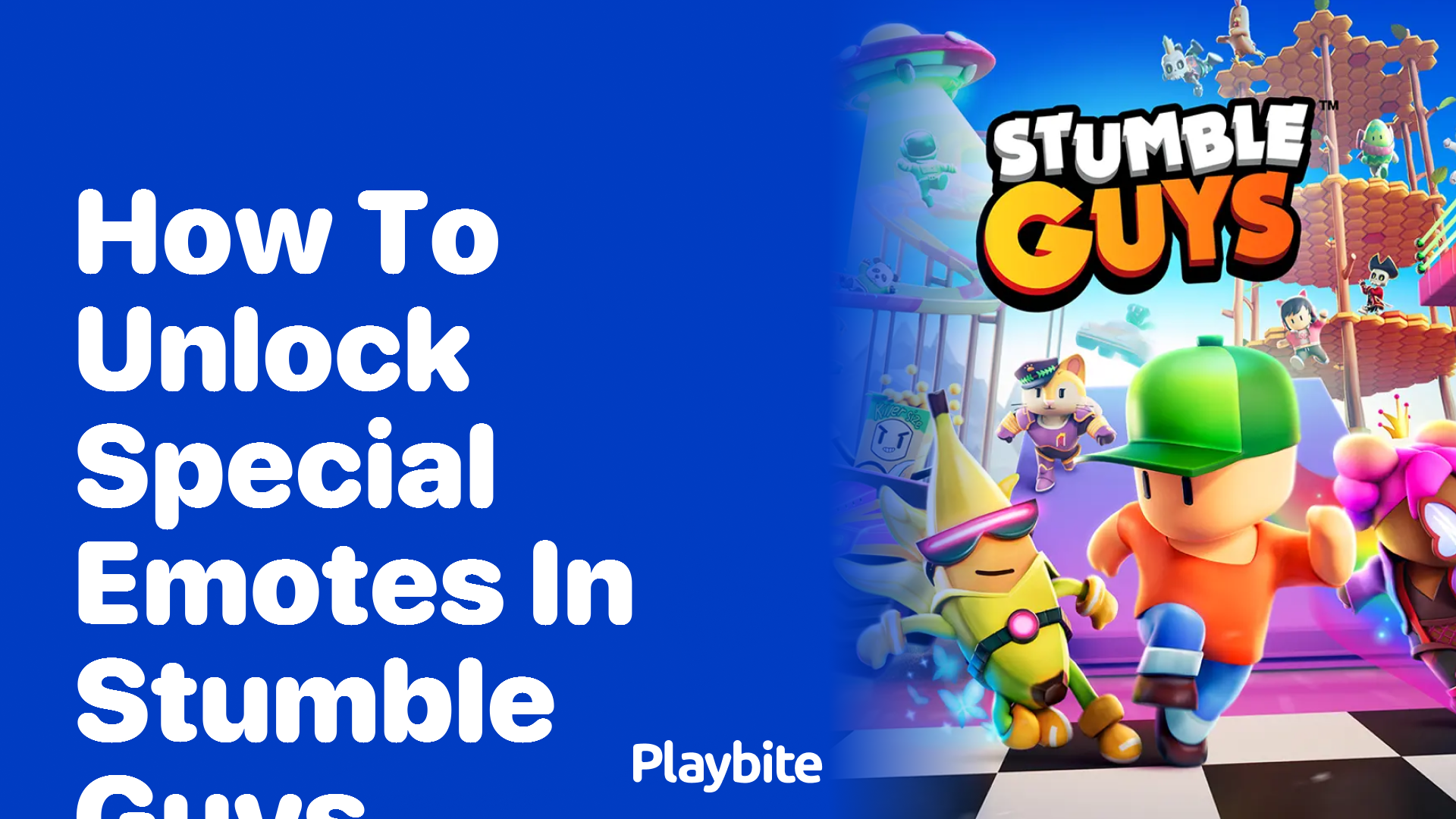 How to Unlock Special Emotes in Stumble Guys