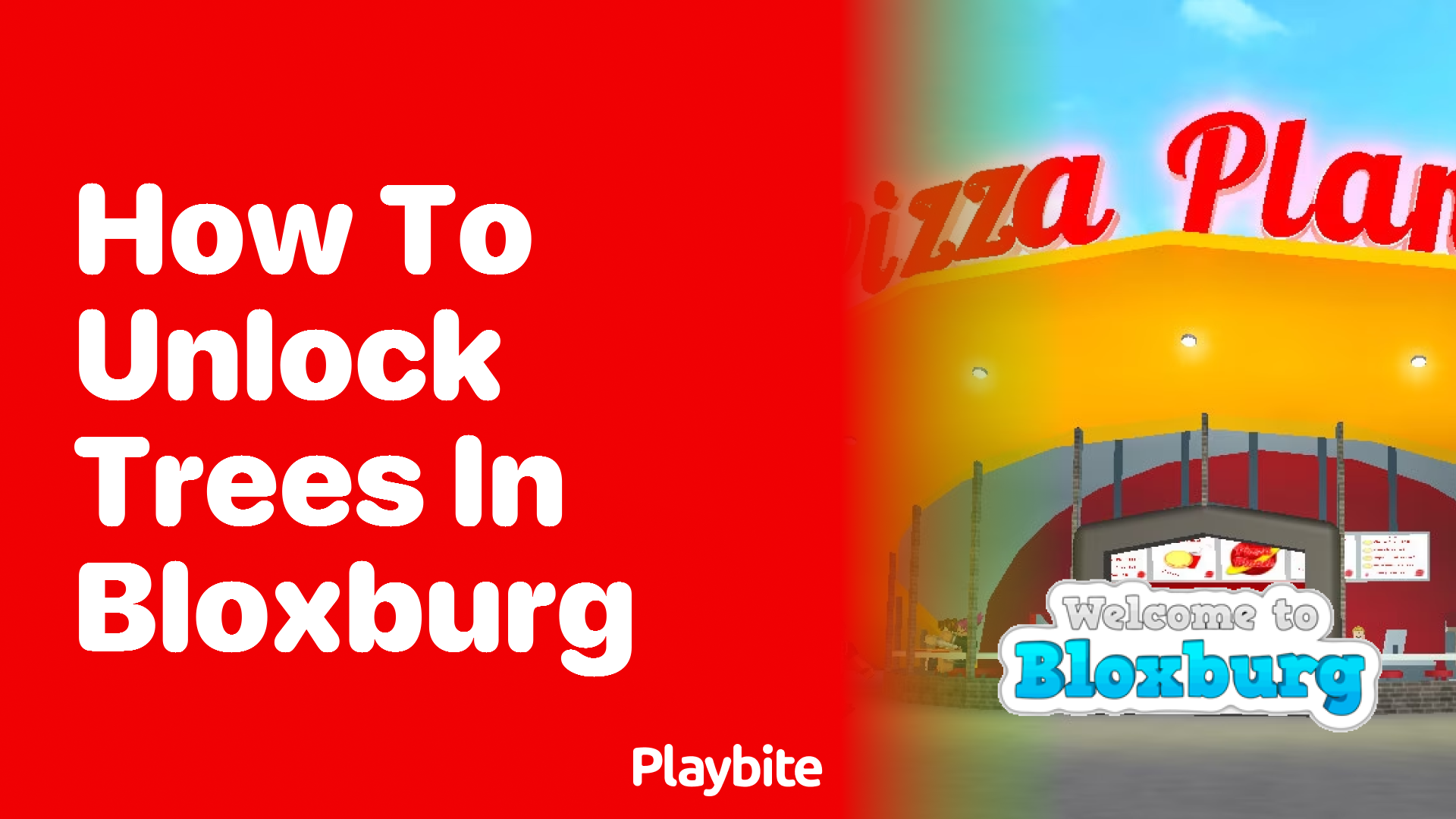 How to Unlock Trees in Bloxburg