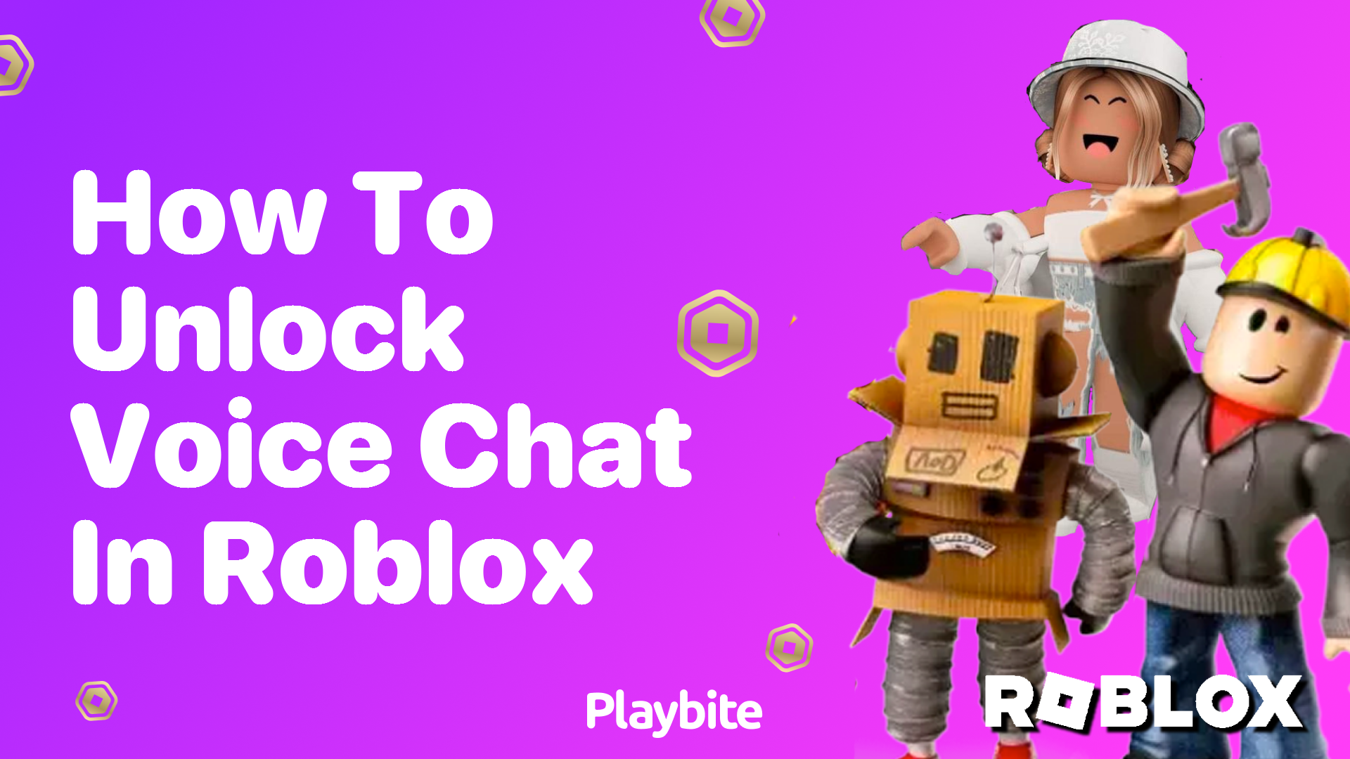 How to Unlock Voice Chat in Roblox