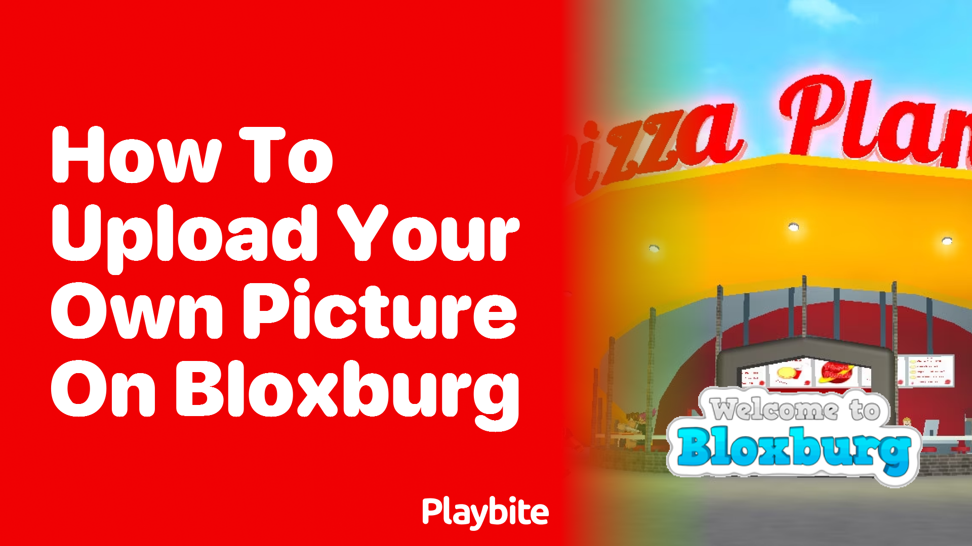 How to Upload Your Own Picture on Bloxburg