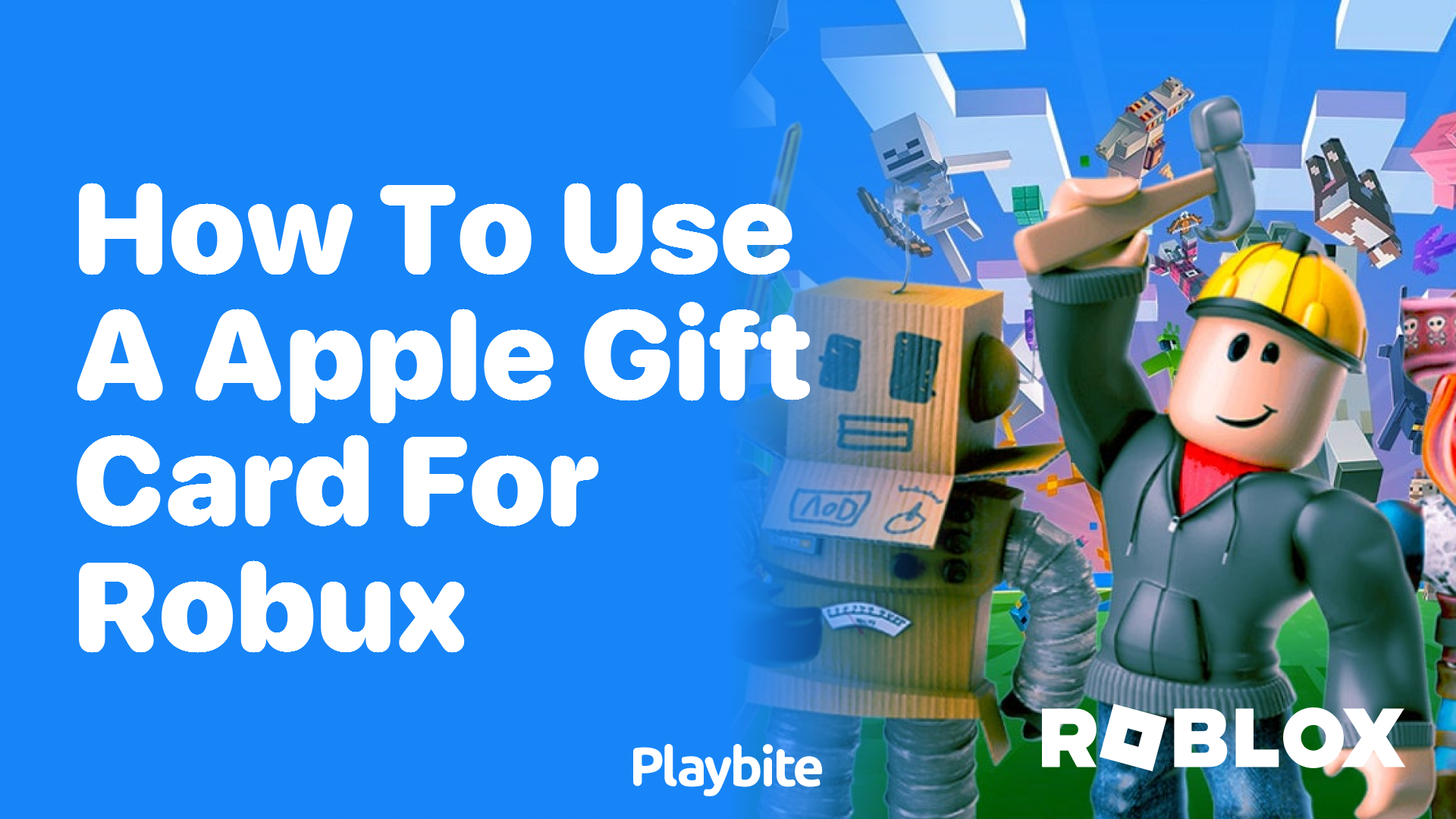 How to Use an Apple Gift Card for Robux