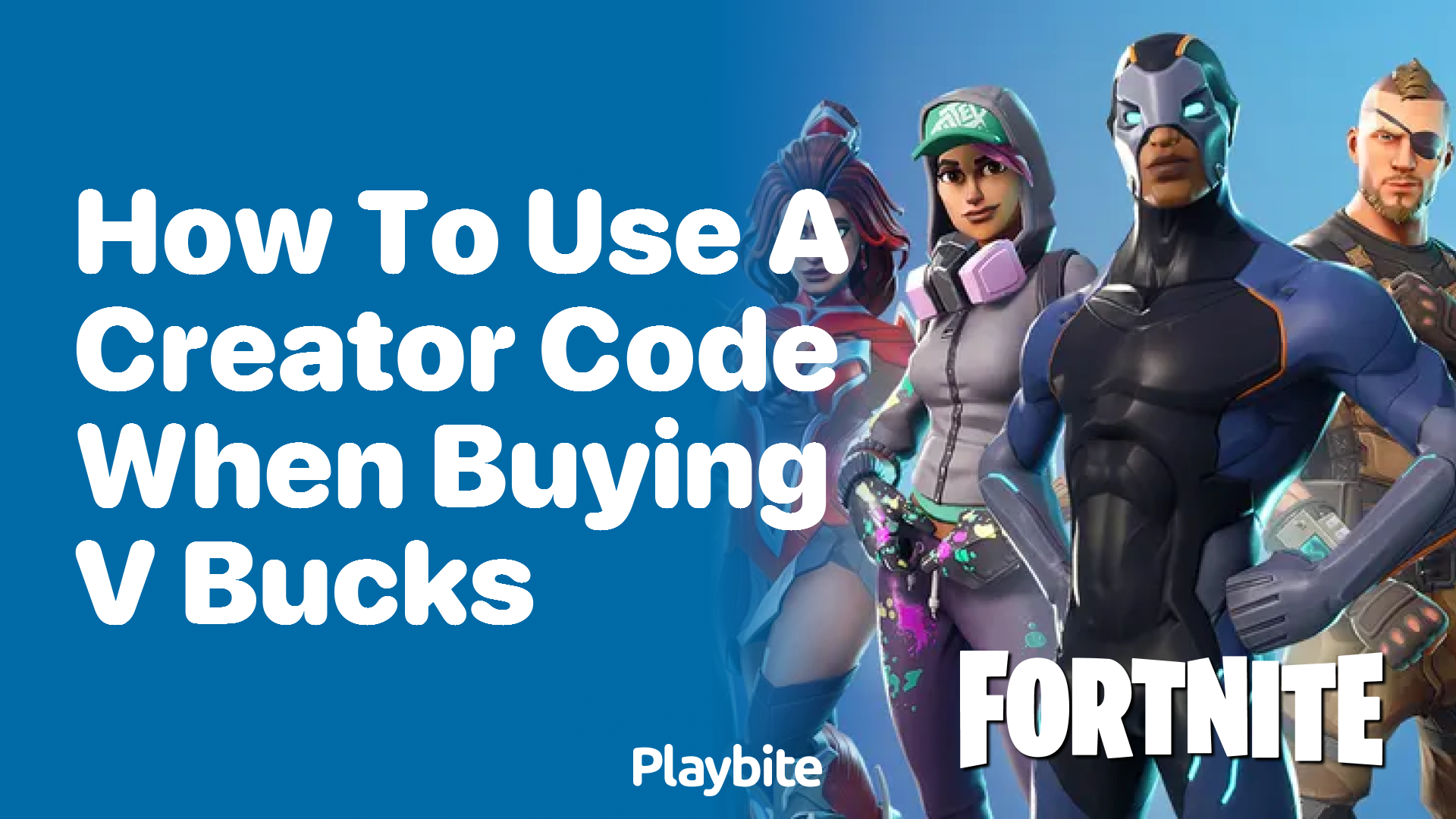 How to Use a Creator Code When Buying V-Bucks