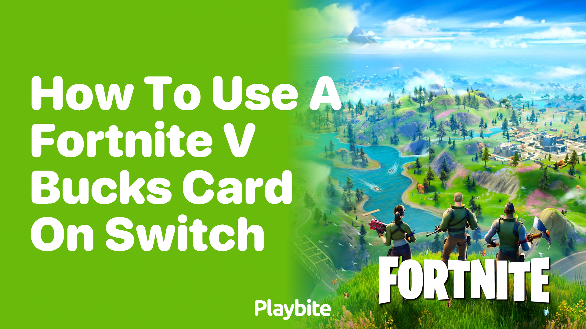 How to Use a Fortnite V-Bucks Card on Your Switch