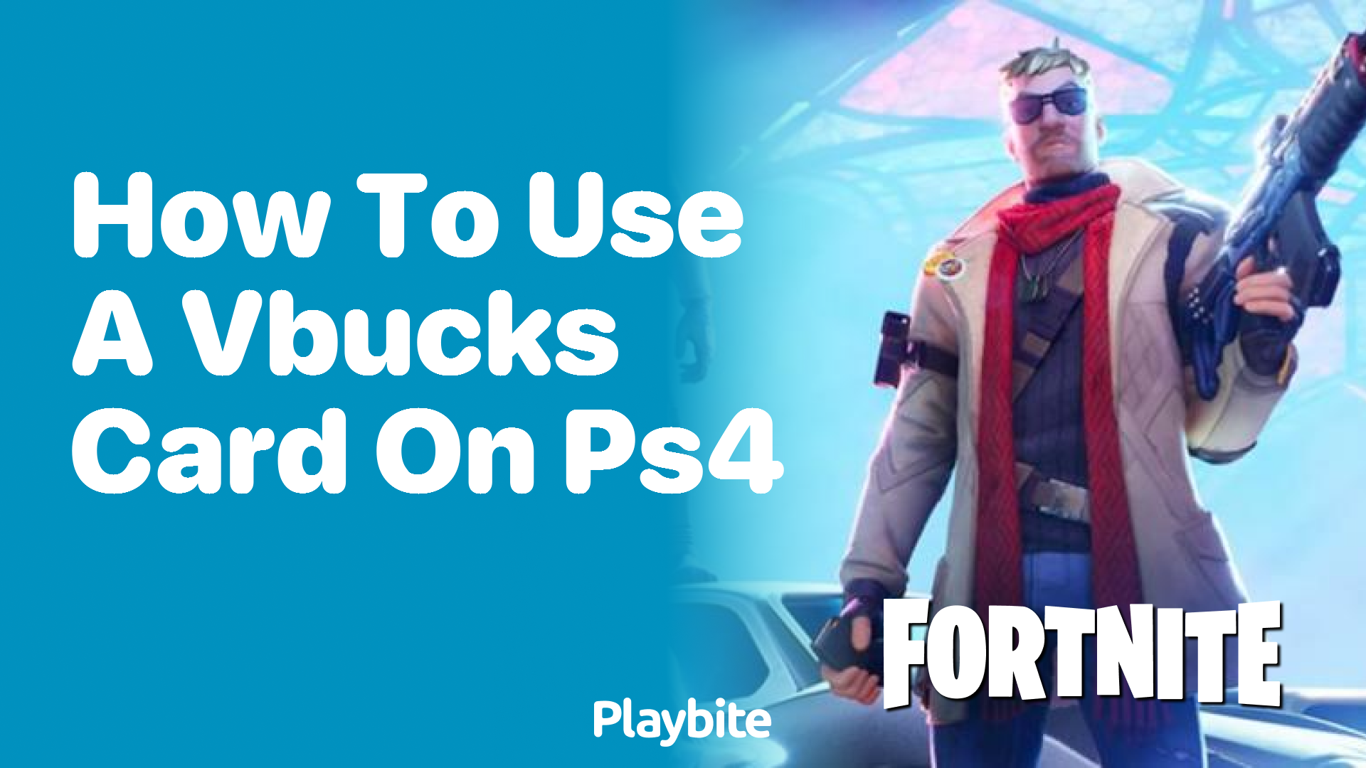 How to Use a V-Bucks Card on Your PS4