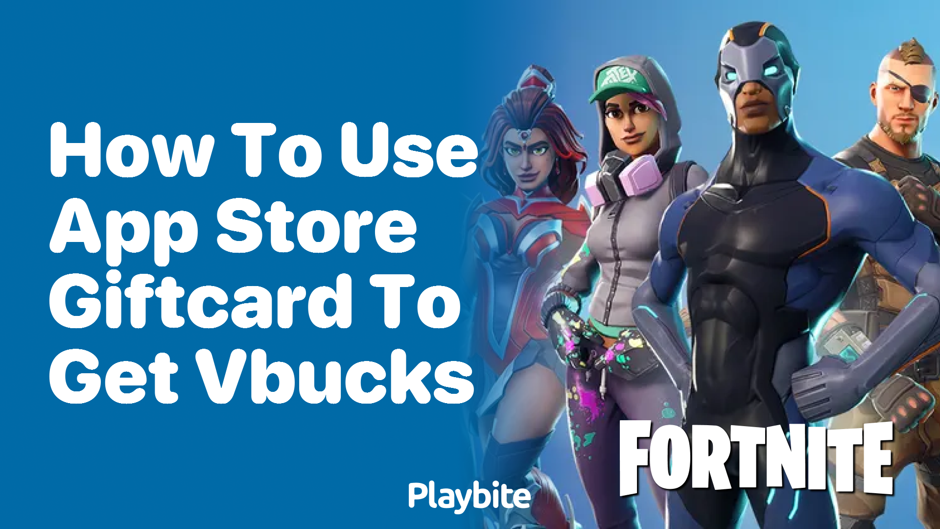 How to Use an App Store Gift Card to Get V-Bucks