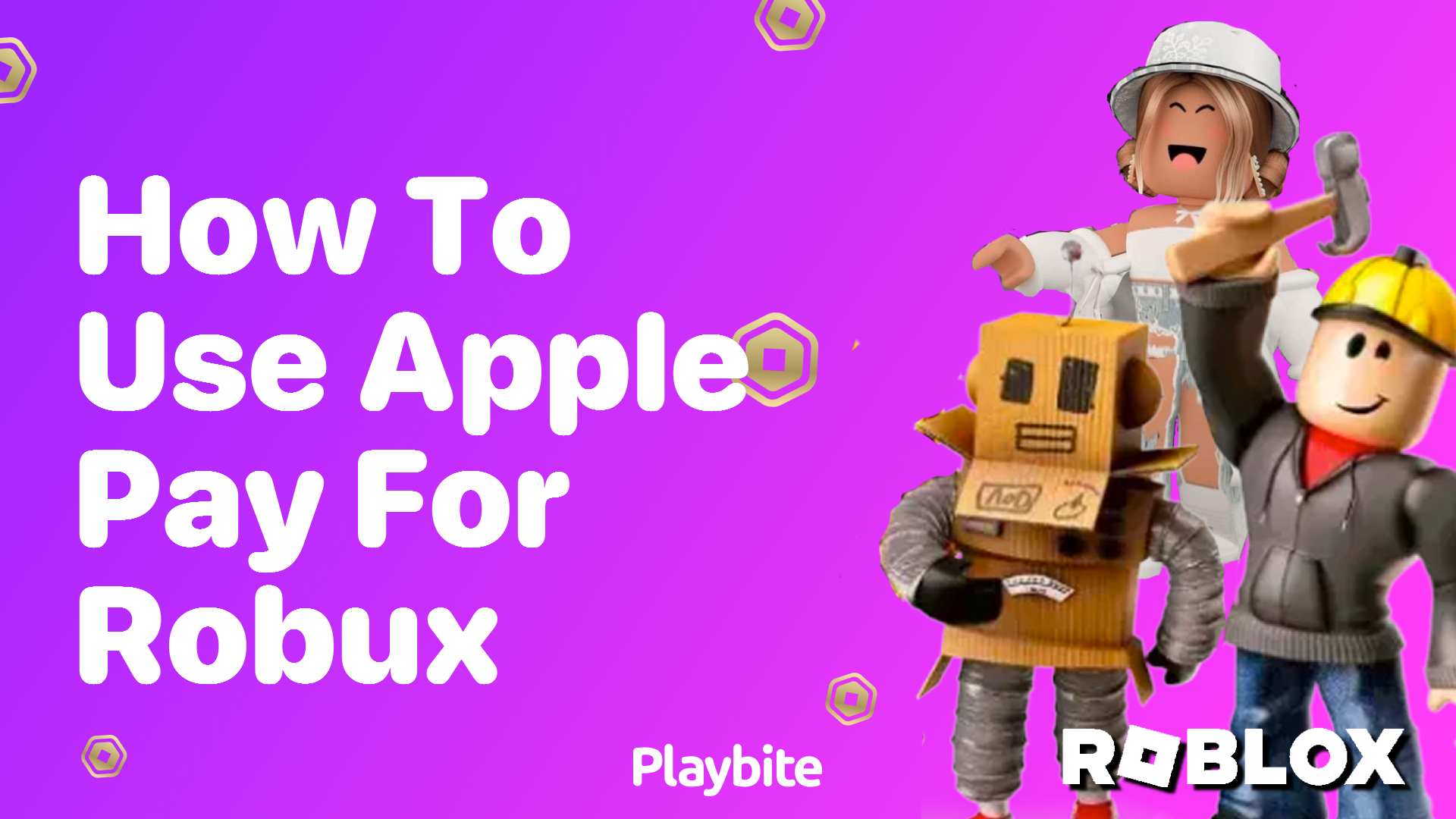 How to Use Apple Pay for Robux