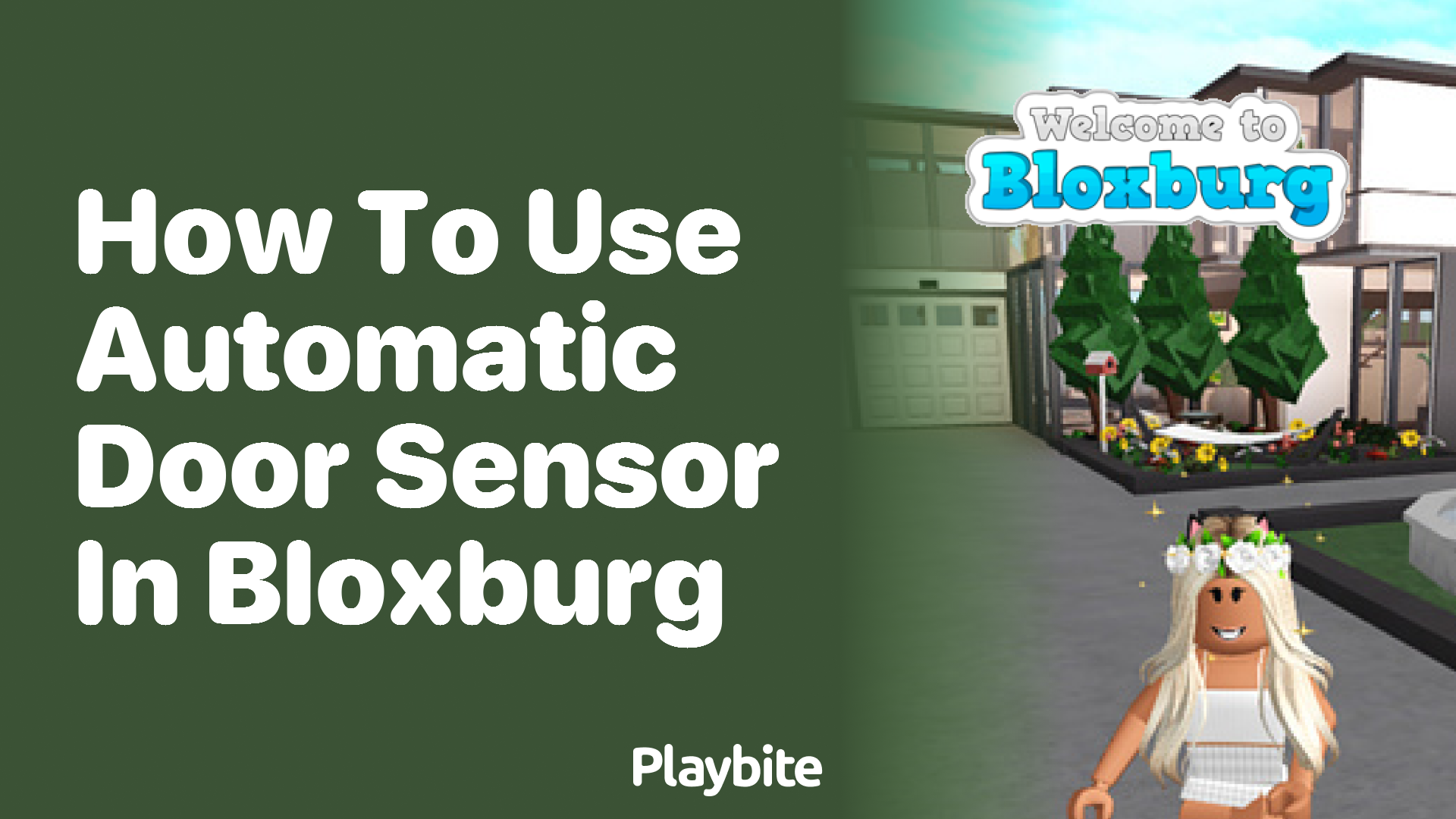 How to Use Automatic Door Sensor in Bloxburg Playbite