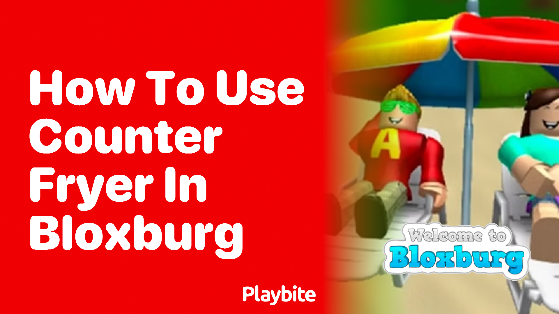 How to Use the Counter Fryer in Bloxburg Playbite