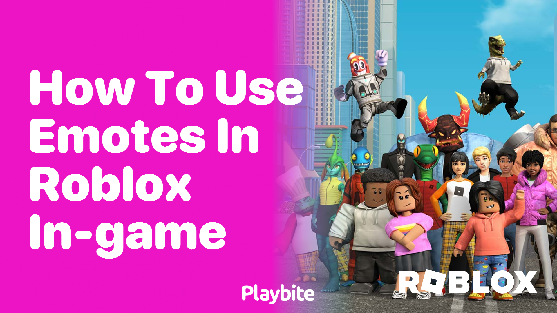 How to Use Emotes in Roblox In-Game