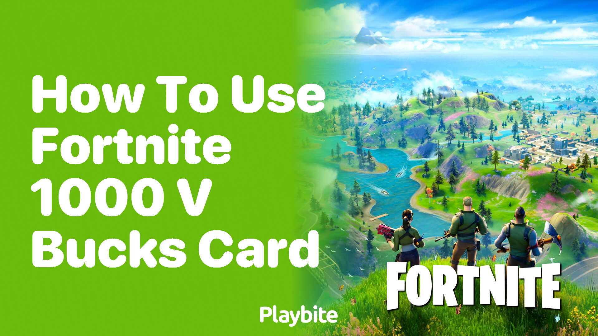How to Use a Fortnite 1000 V-Bucks Card