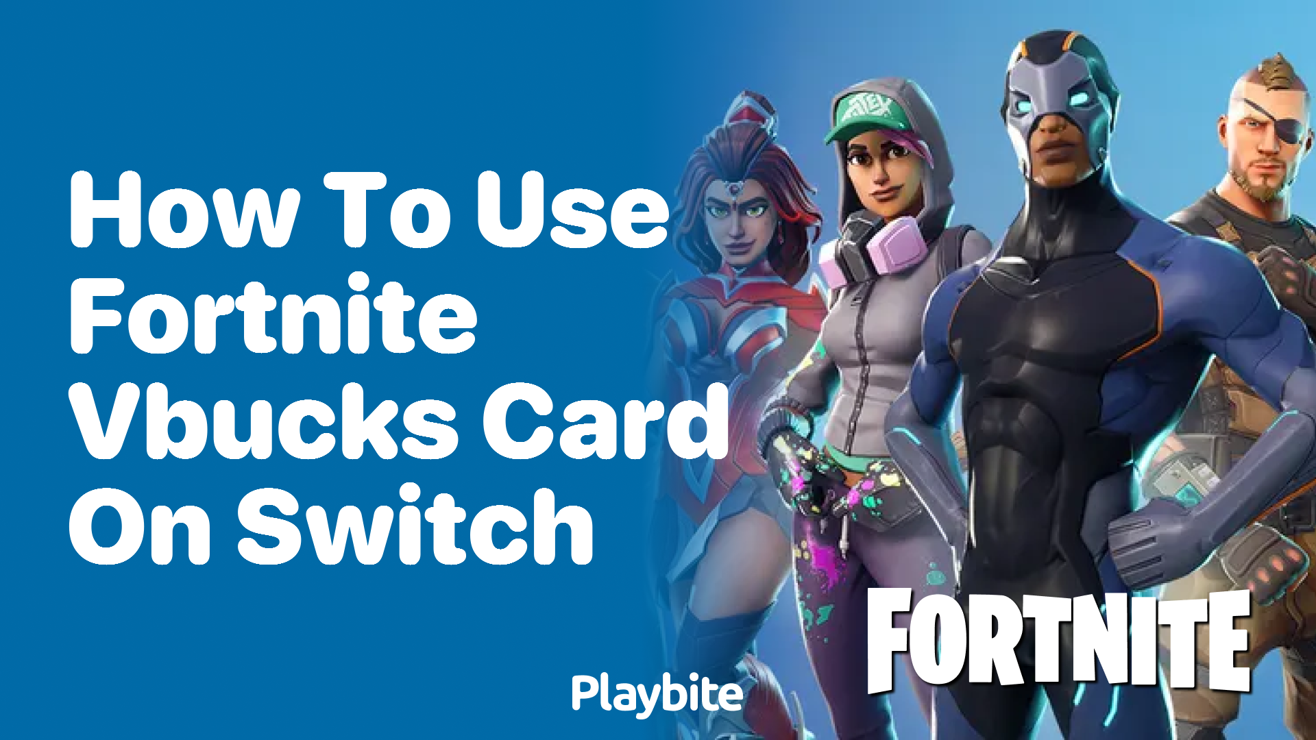 How to Use Your Fortnite V-Bucks Card on Switch