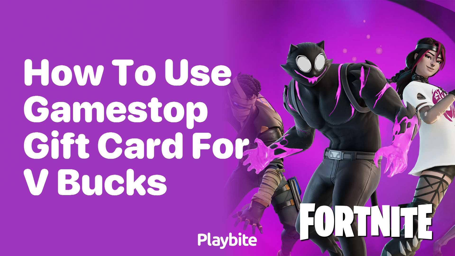 How to Use Your GameStop Gift Card for V-Bucks