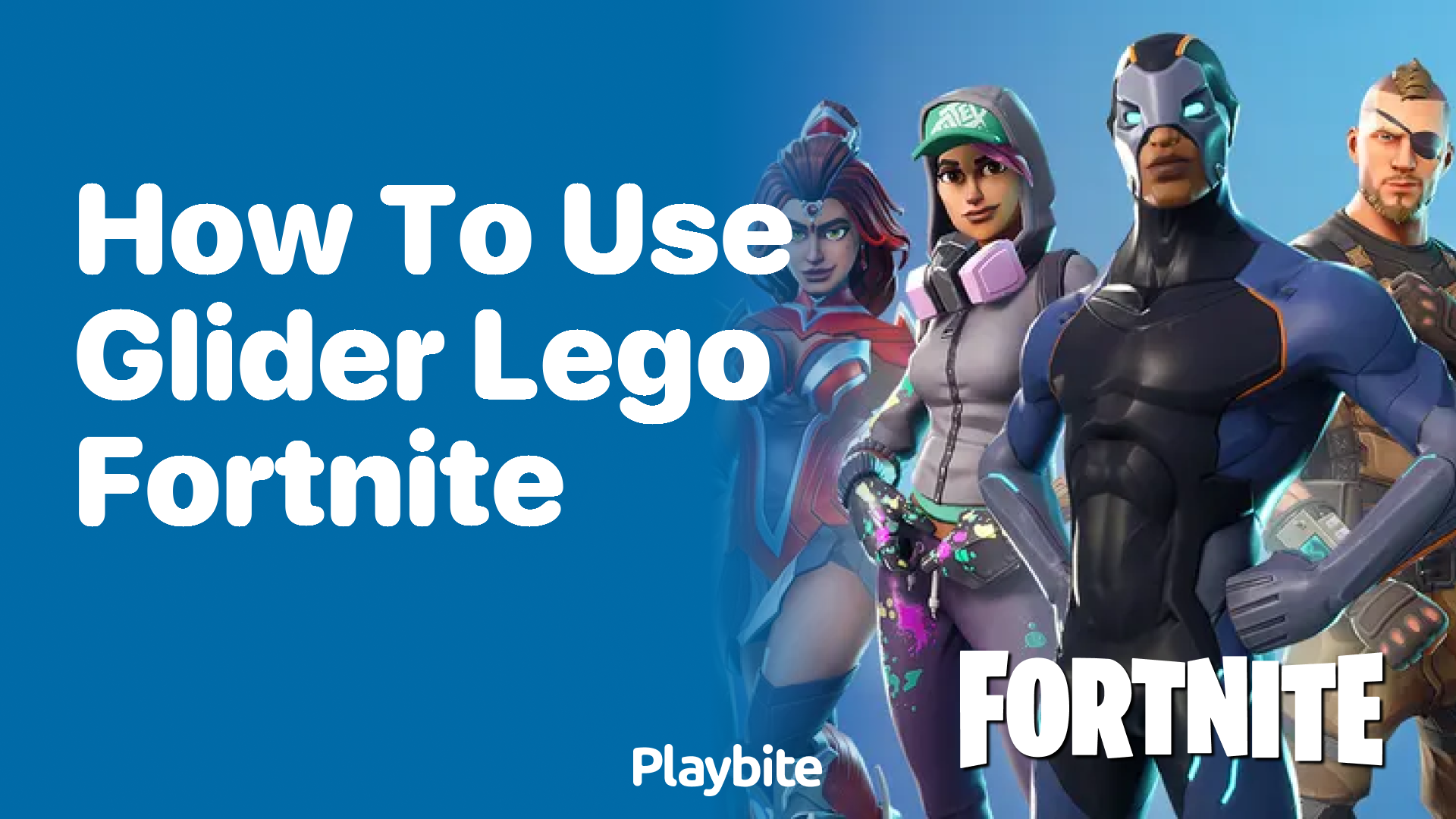 How to Use Glider LEGO Fortnite: A Fun Guide