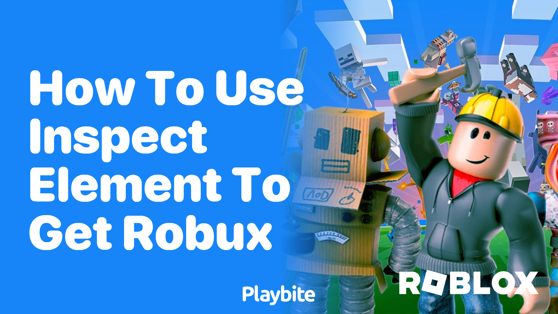 How to Use Inspect Element to Get Robux?