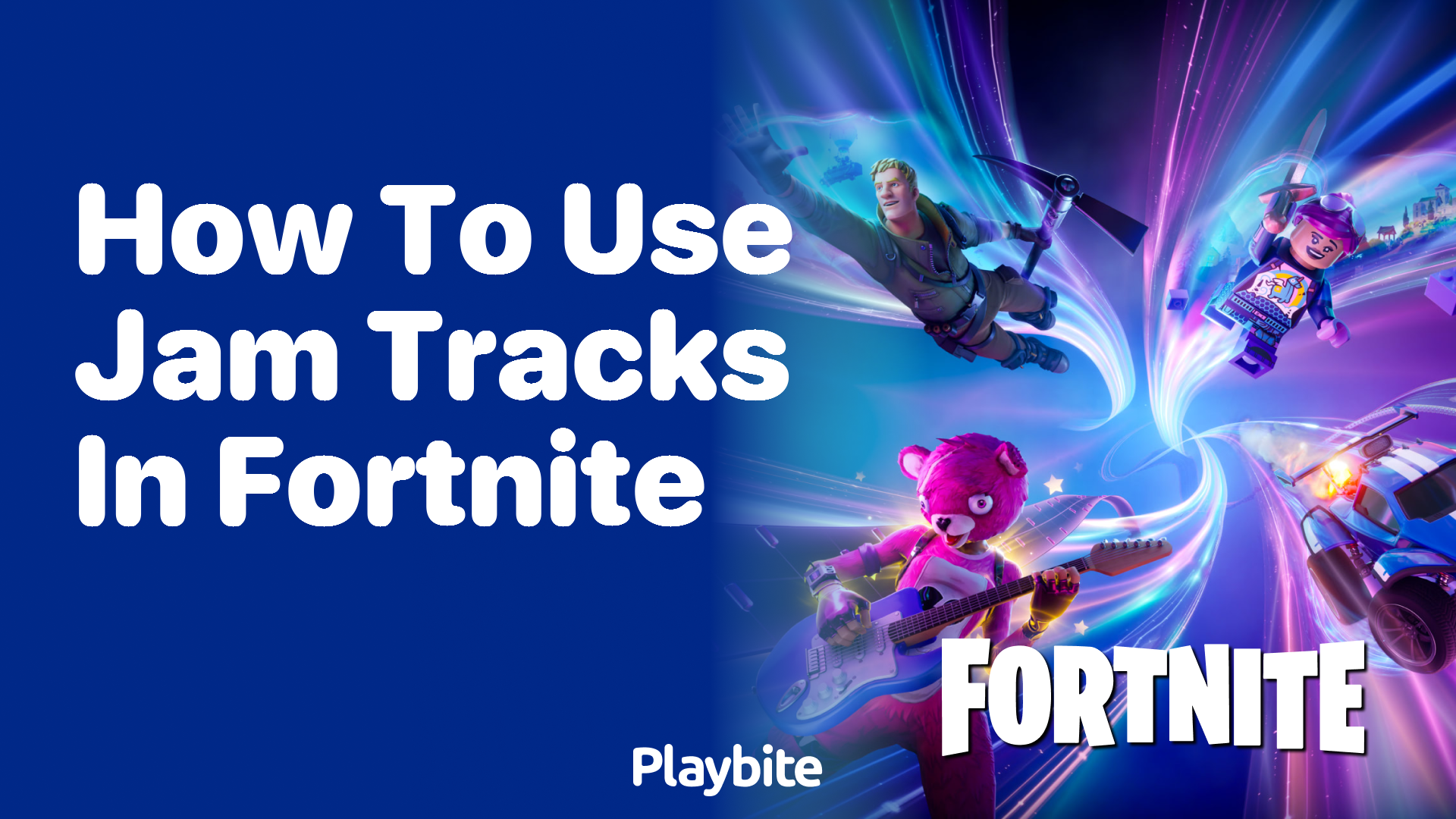 How to use Jam Tracks in Fortnite