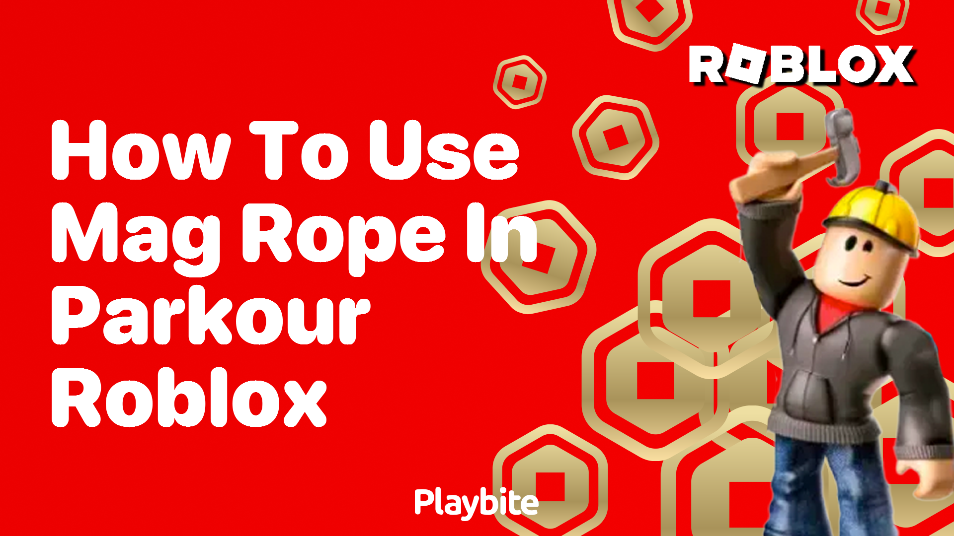 How to Use Mag Rope in Parkour on Roblox