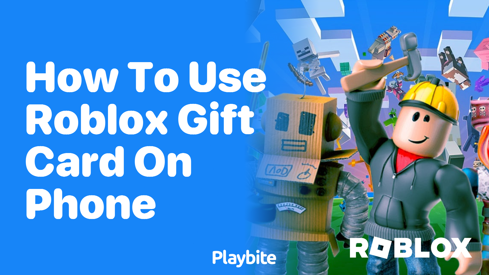 How to Use a Roblox Gift Card on Your Phone