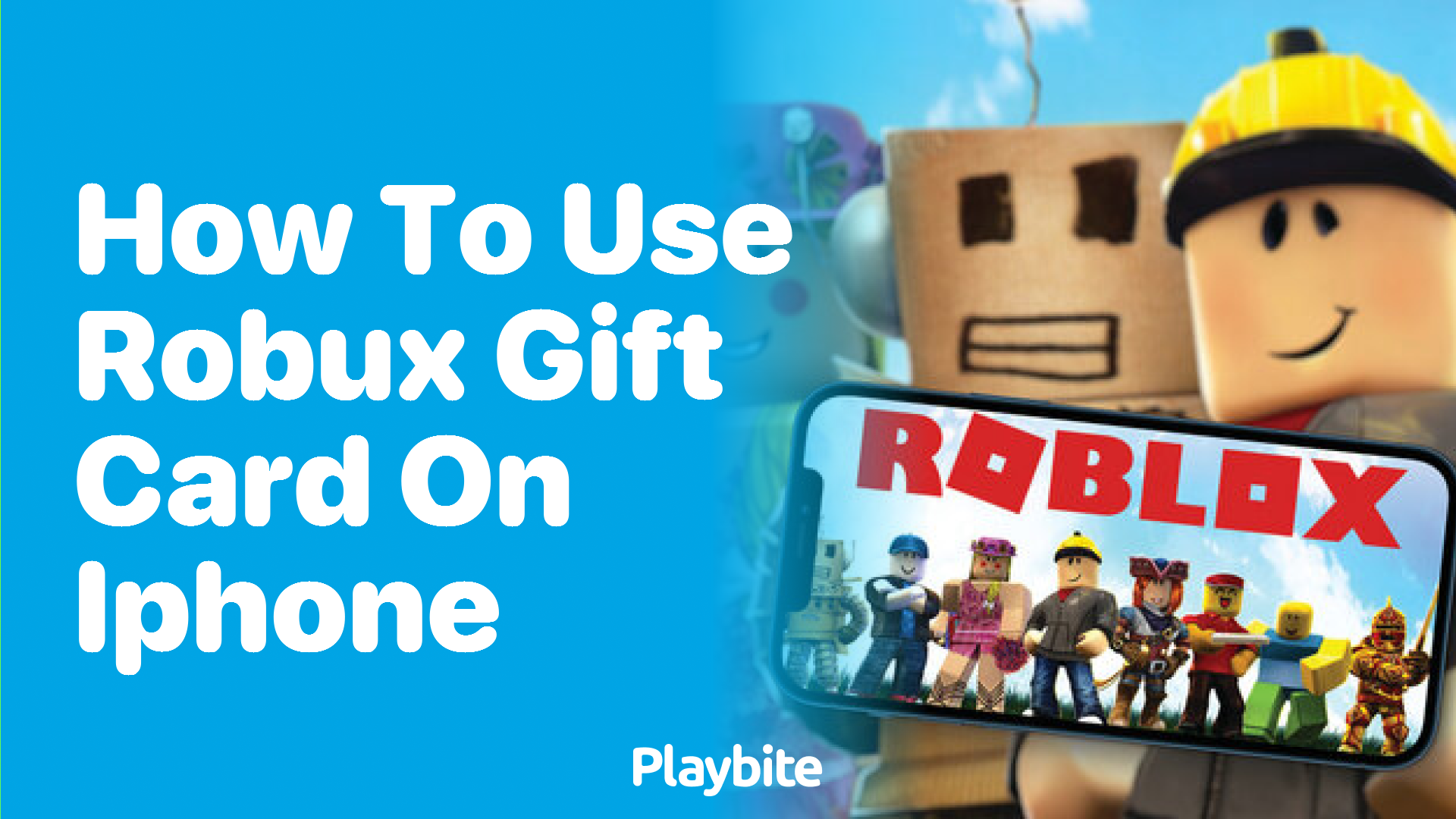 How to Use a Robux Gift Card on Your iPhone