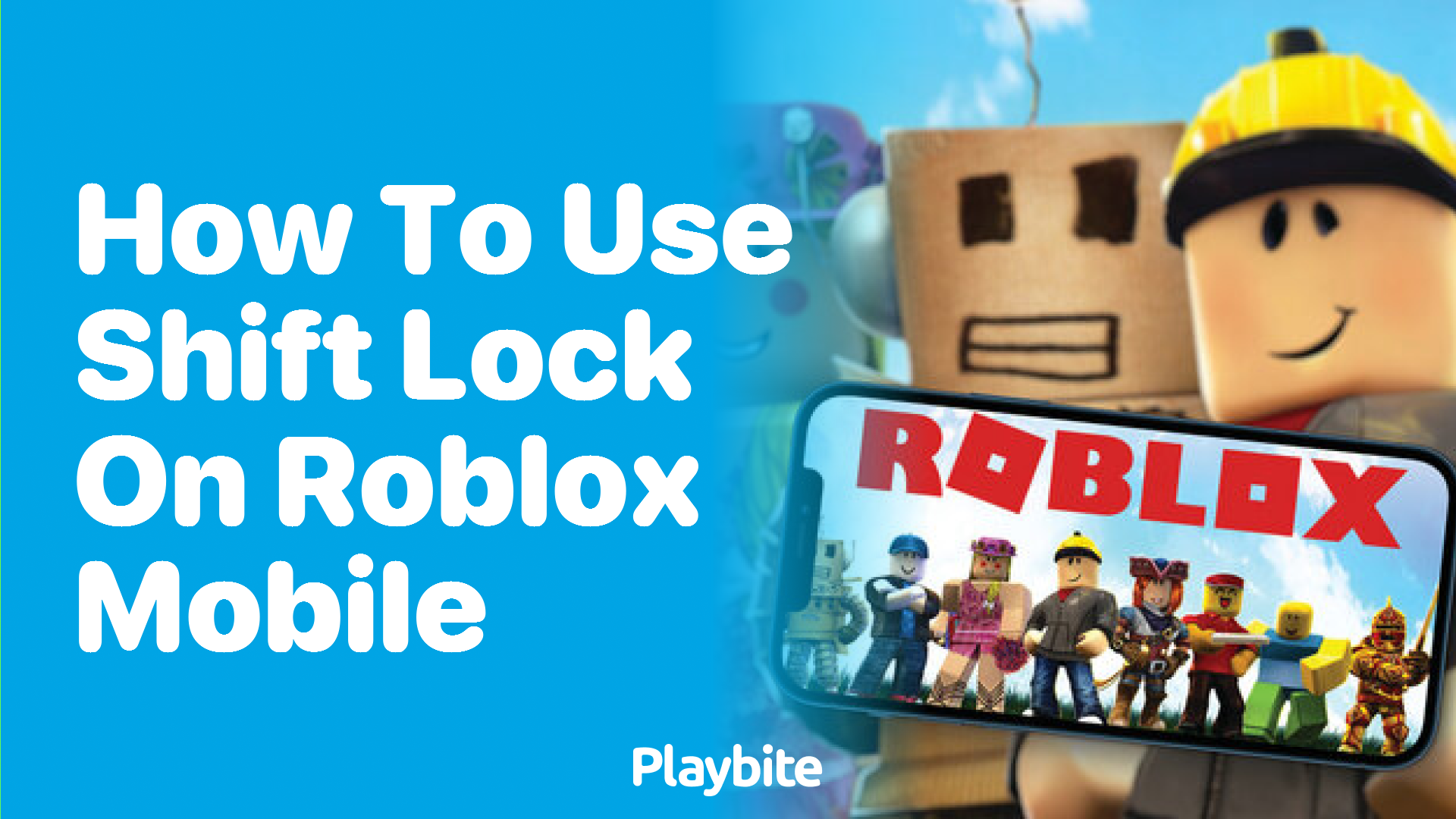 How to Use Shift Lock on Roblox Mobile