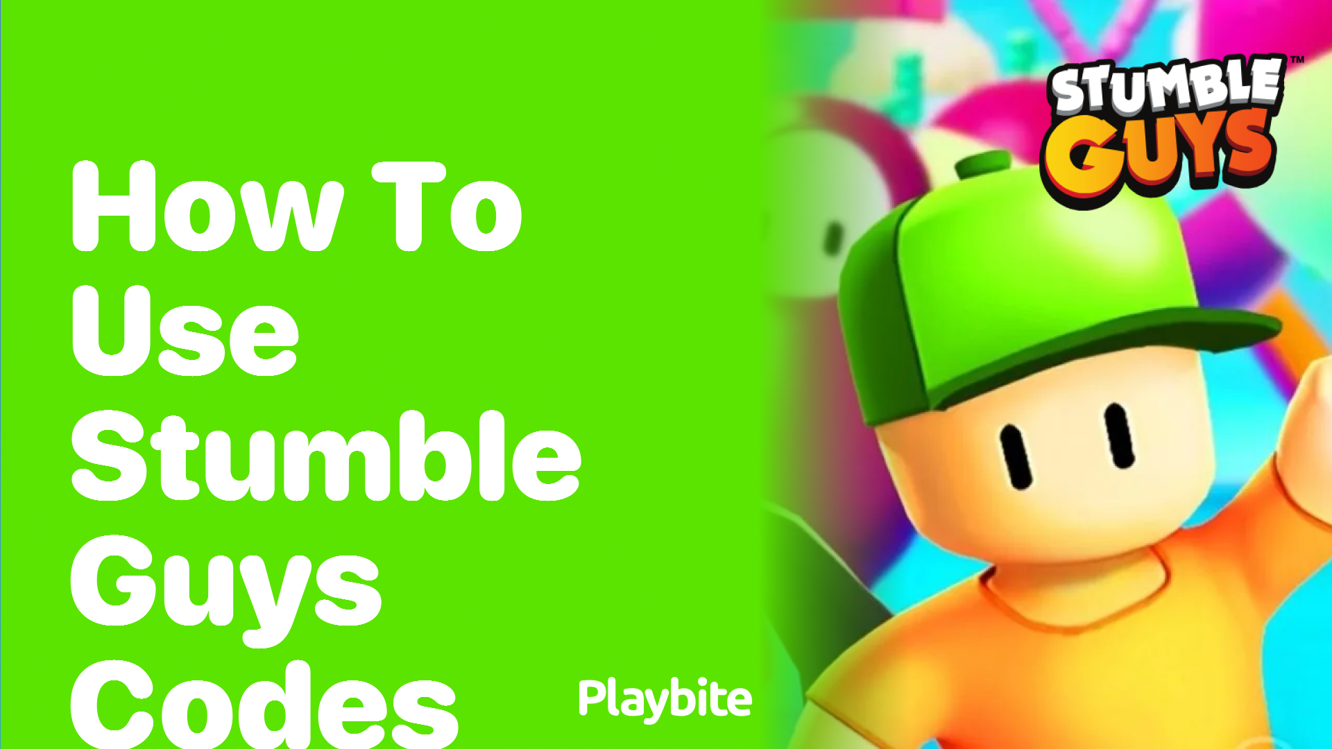 How to Use Stumble Guys Codes