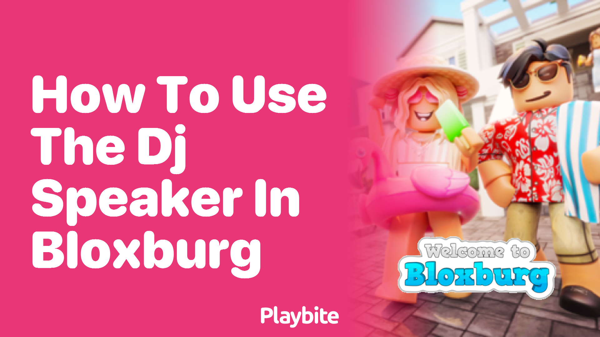 How to Use the DJ Speaker in Bloxburg Playbite