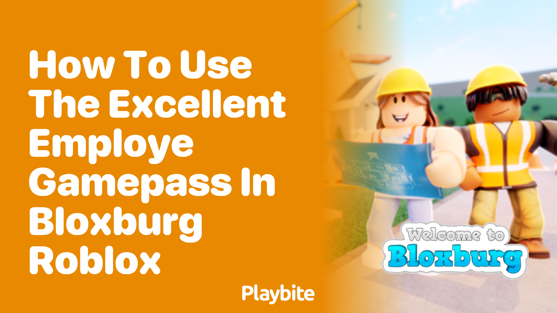 How to Use the Excellent Employee Gamepass in Bloxburg, Roblox