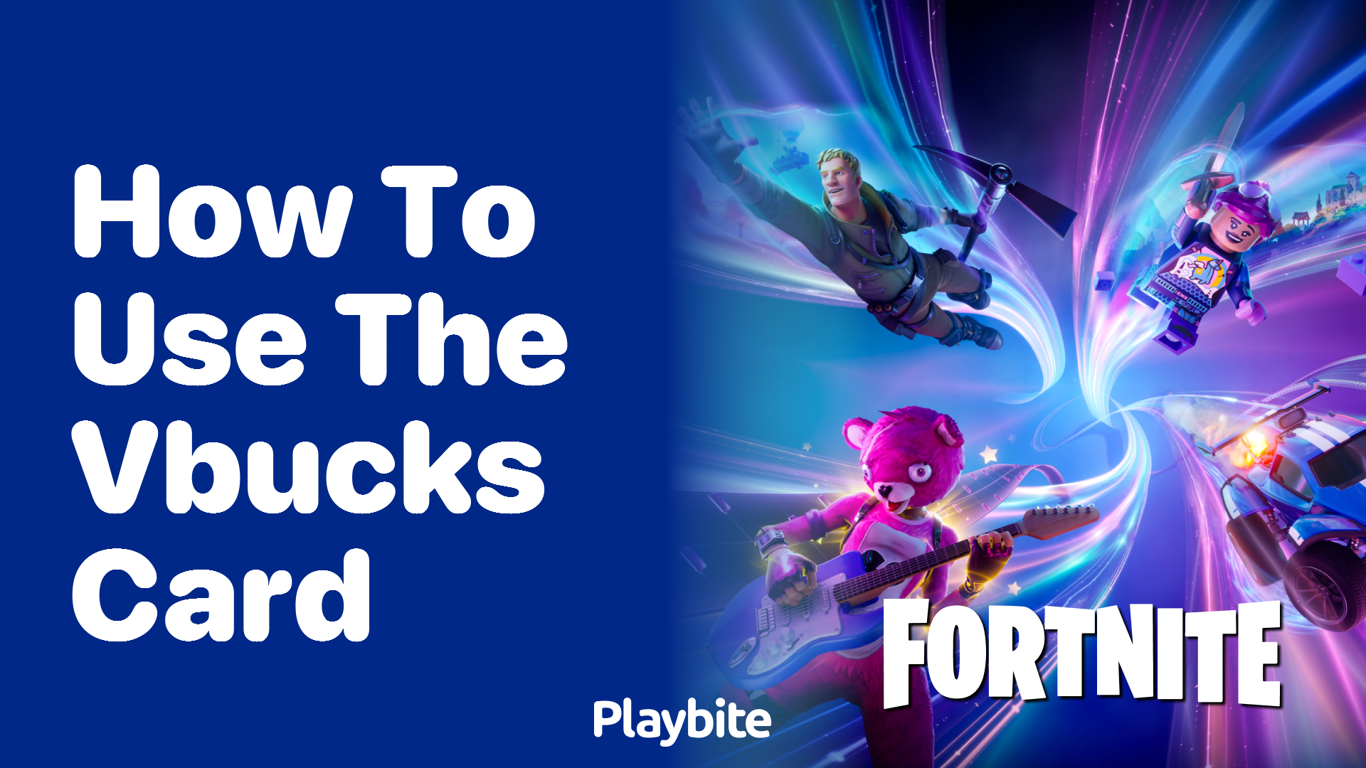 How to Use the V-Bucks Card in Fortnite