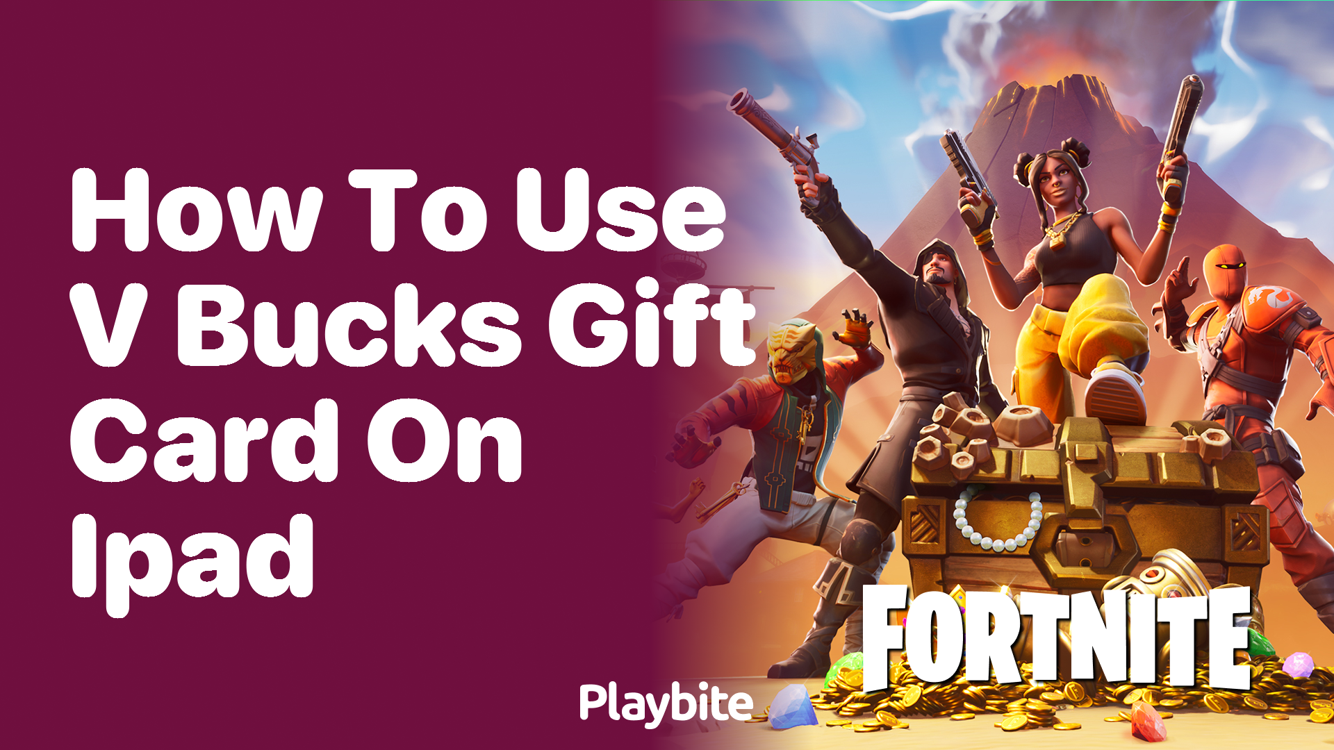 How to Use a V-Bucks Gift Card on iPad