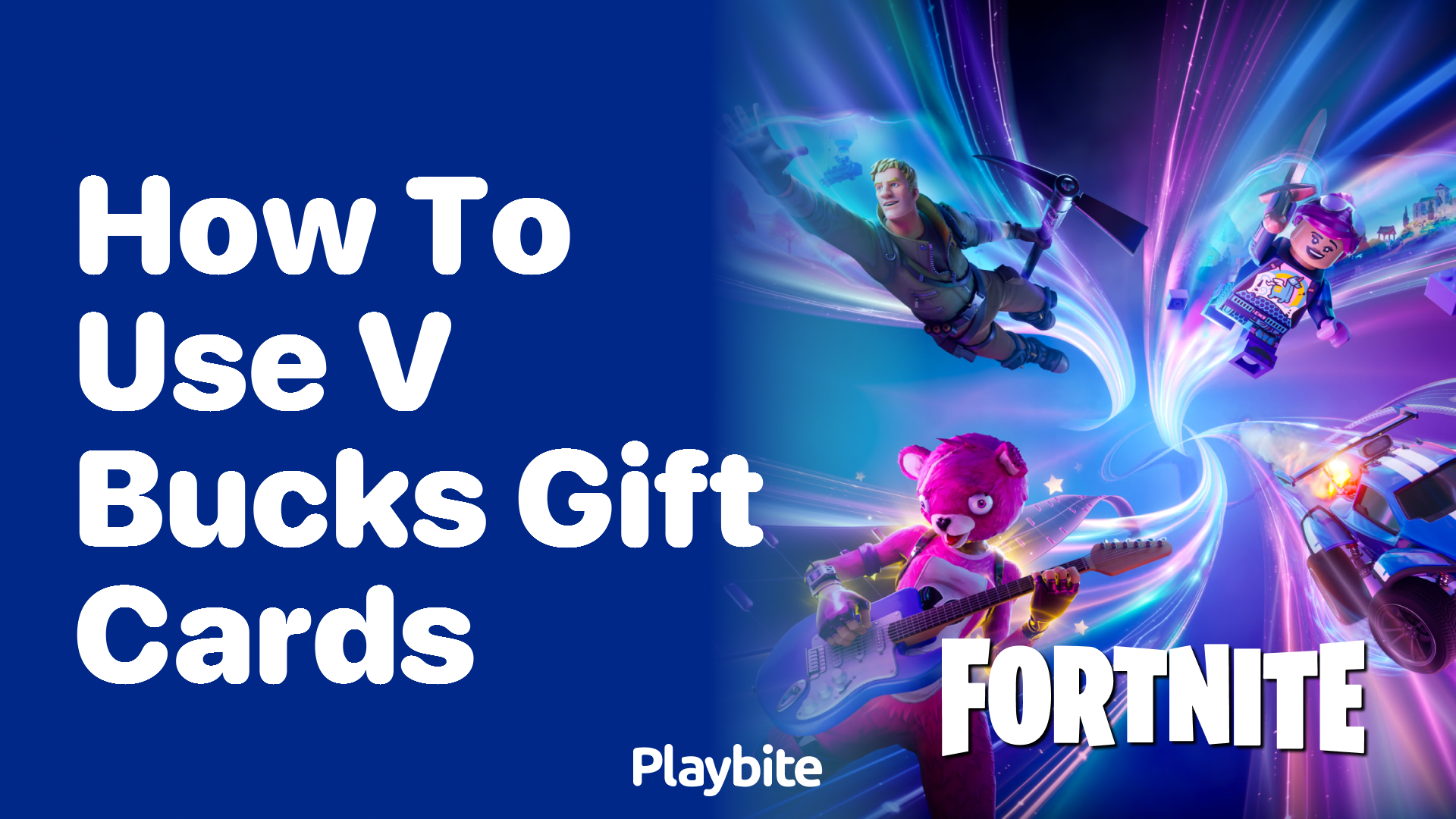 How to Use V-Bucks Gift Cards in Fortnite