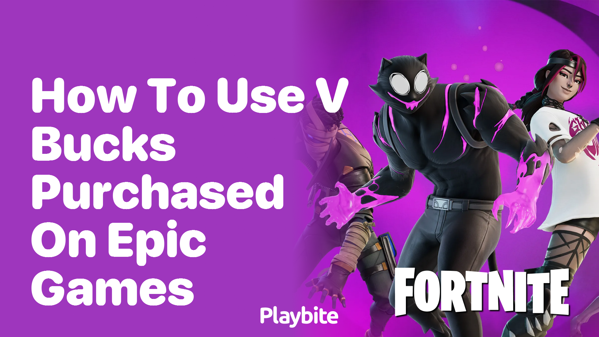 How to Use V-Bucks Purchased on Epic Games